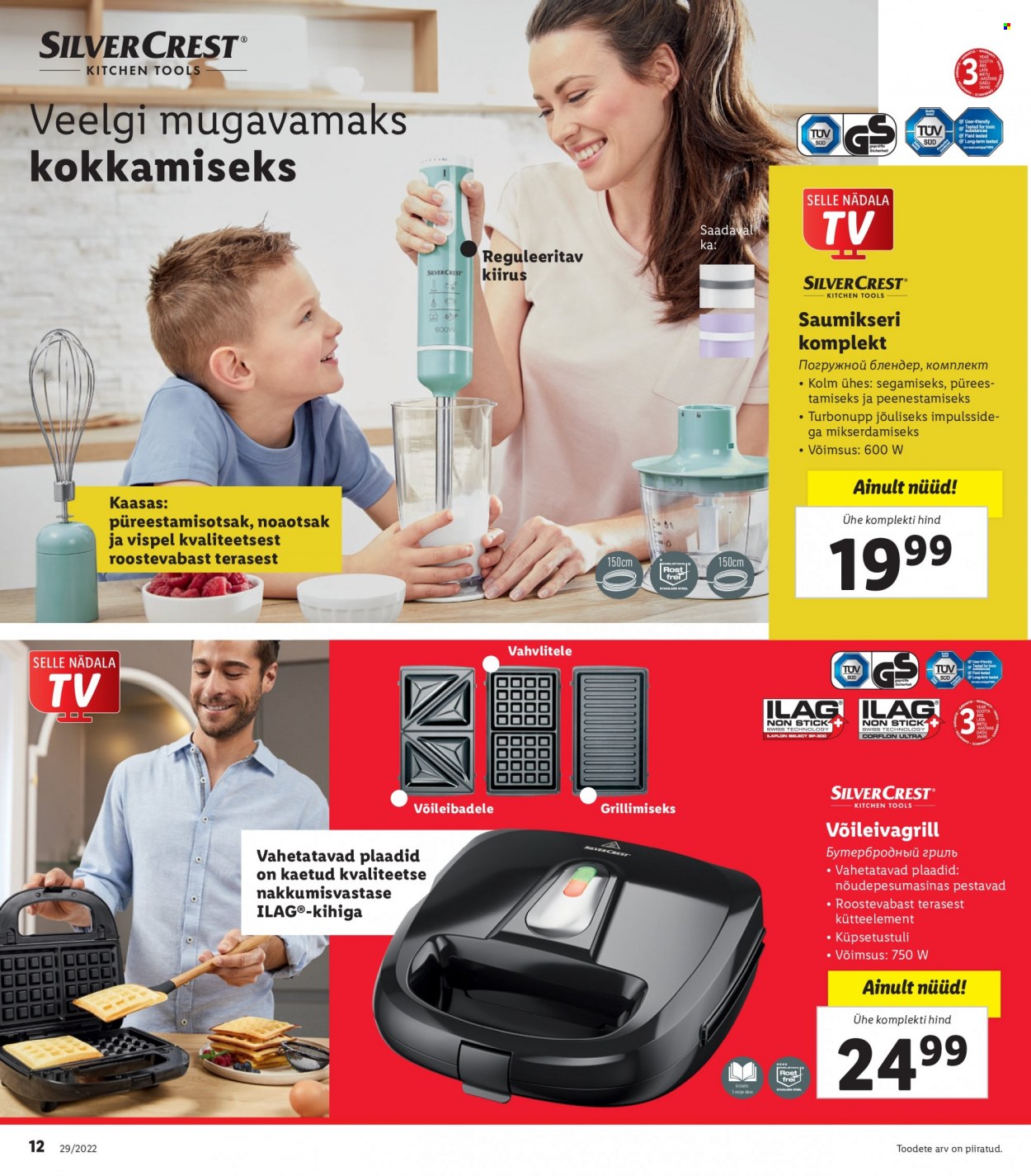 Lidl kliendileht - 18.07.2022 - 24.07.2022. Lehekülg 12