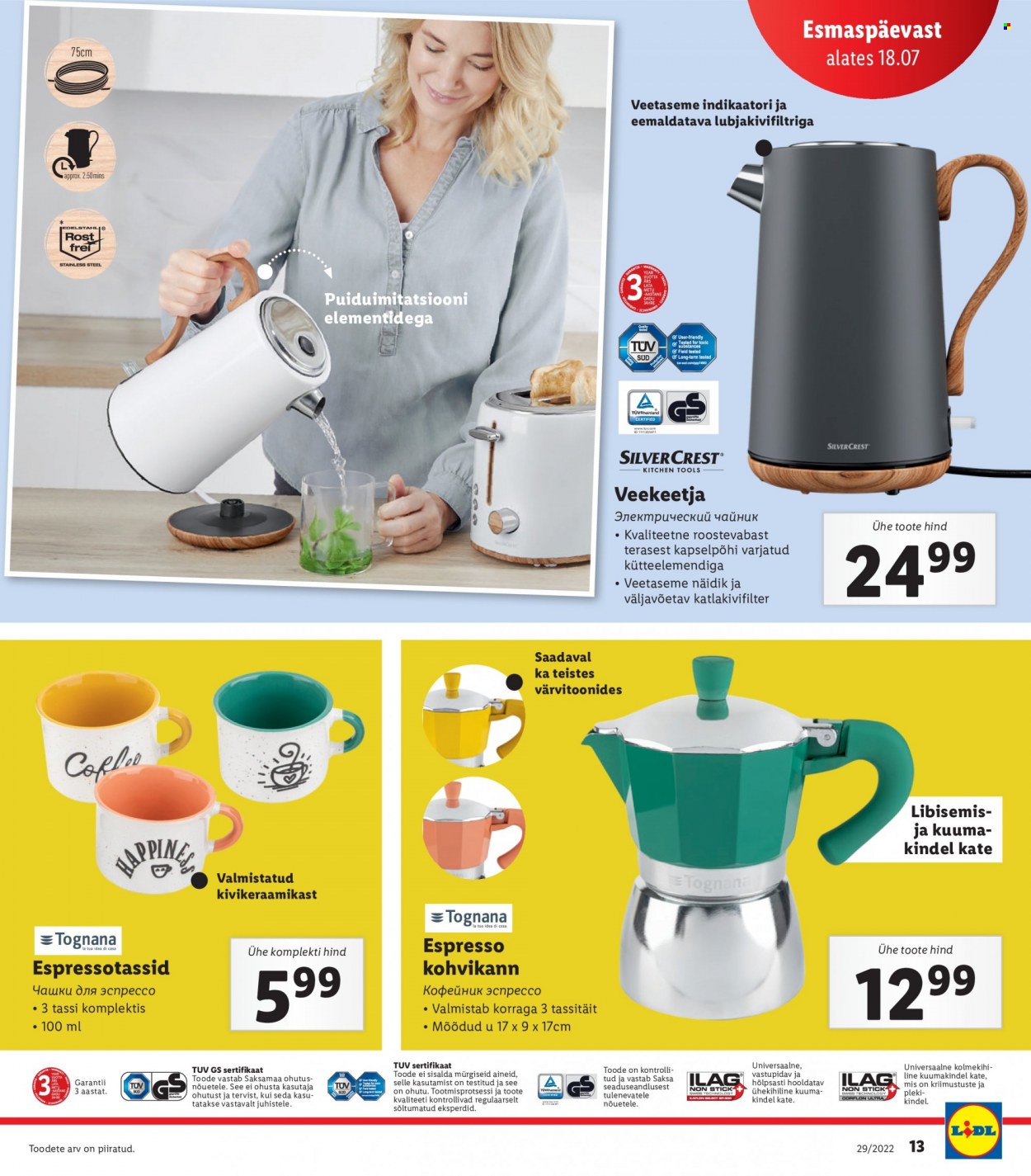 Lidl kliendileht - 18.07.2022 - 24.07.2022. Lehekülg 13