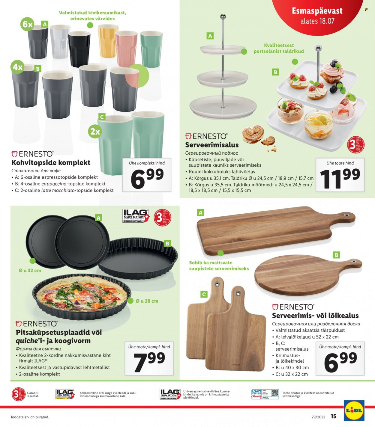 Lidl kliendileht - 18.07.2022 - 24.07.2022. Lehekülg 15