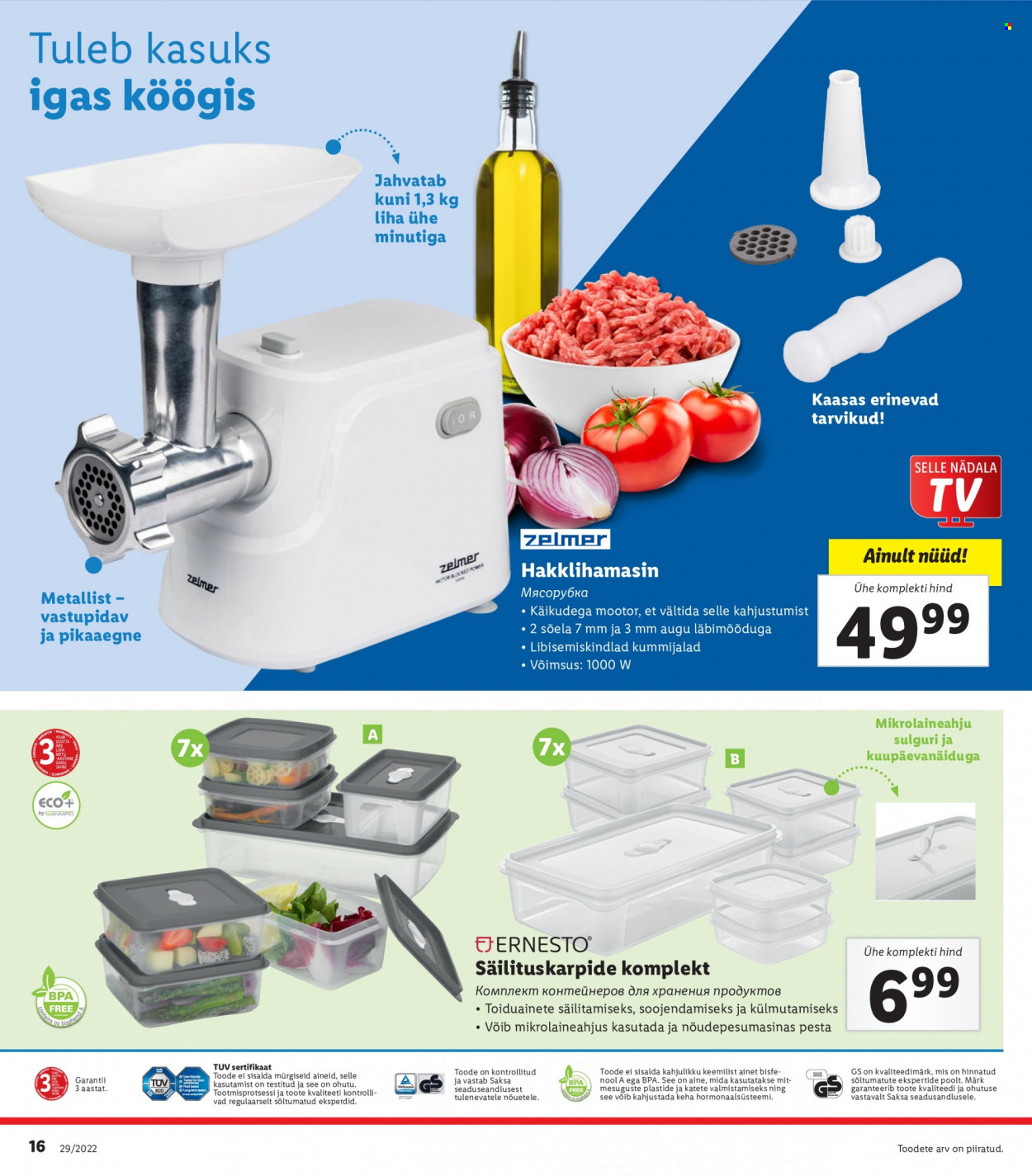 Lidl kliendileht - 18.07.2022 - 24.07.2022. Lehekülg 16