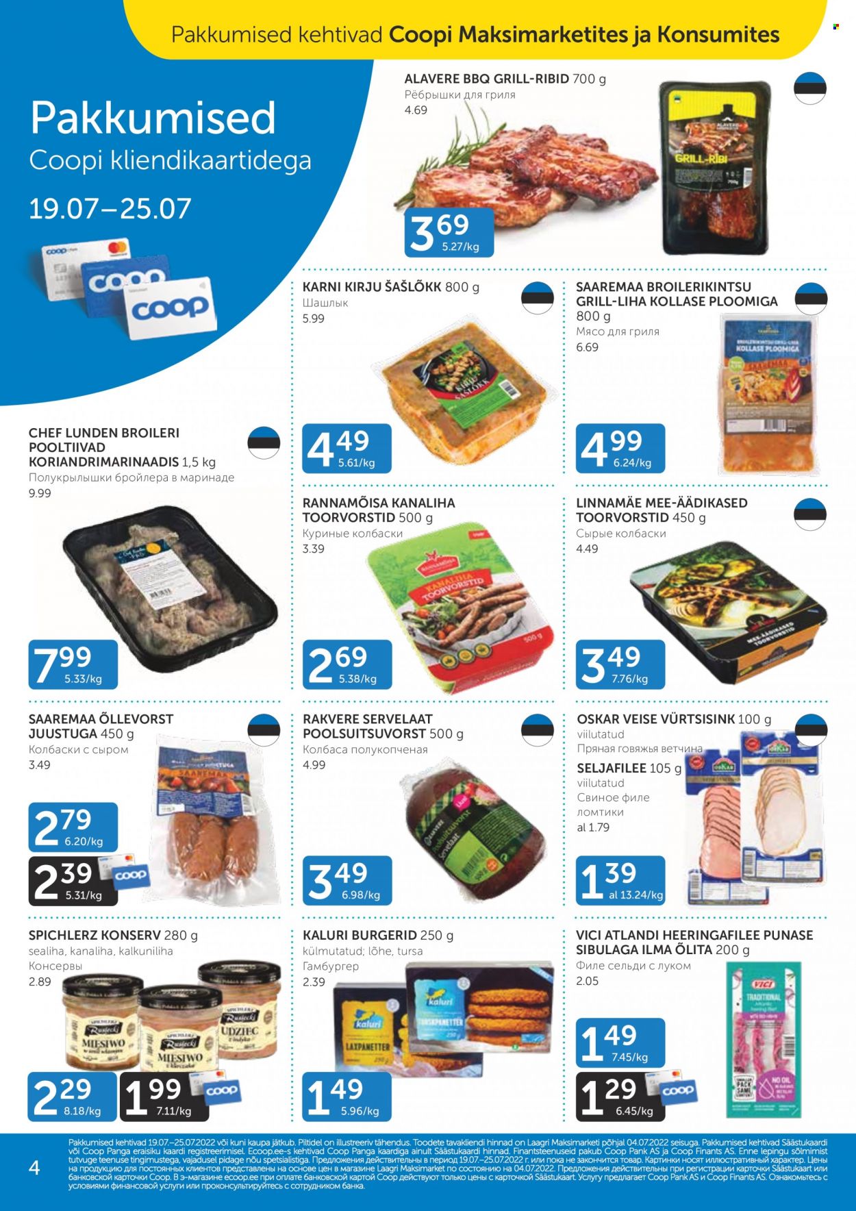 Coop kliendileht - 19.07.2022 - 25.07.2022. Lehekülg 4