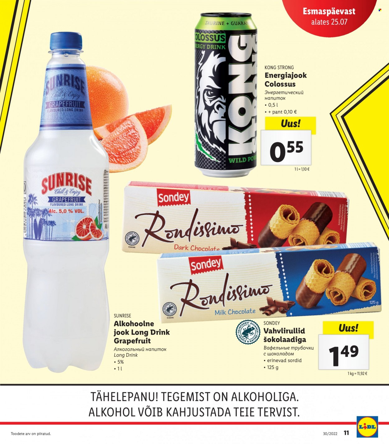 Lidl kliendileht - 25.07.2022 - 31.07.2022. Lehekülg 11