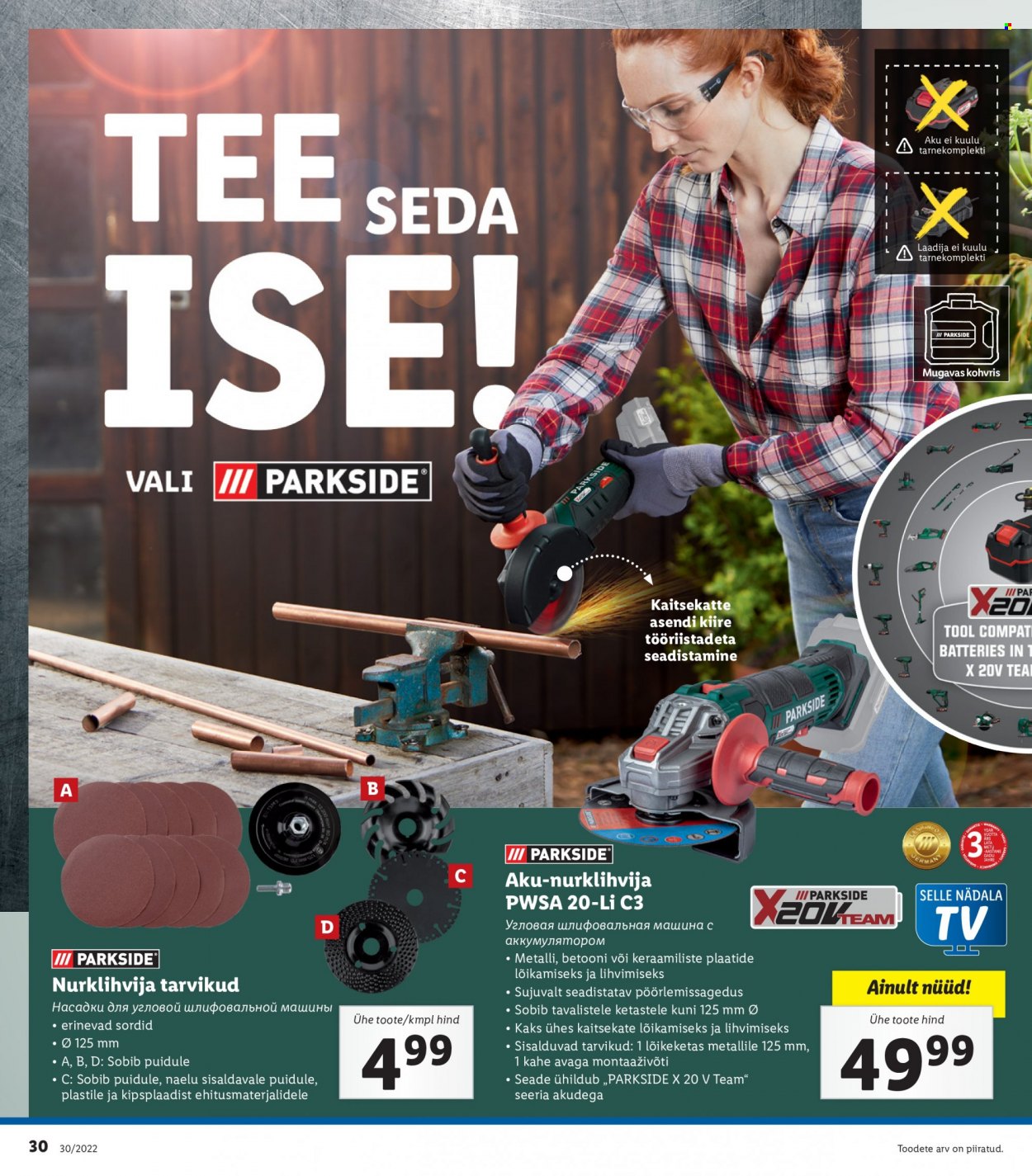 Lidl kliendileht - 25.07.2022 - 31.07.2022. Lehekülg 30