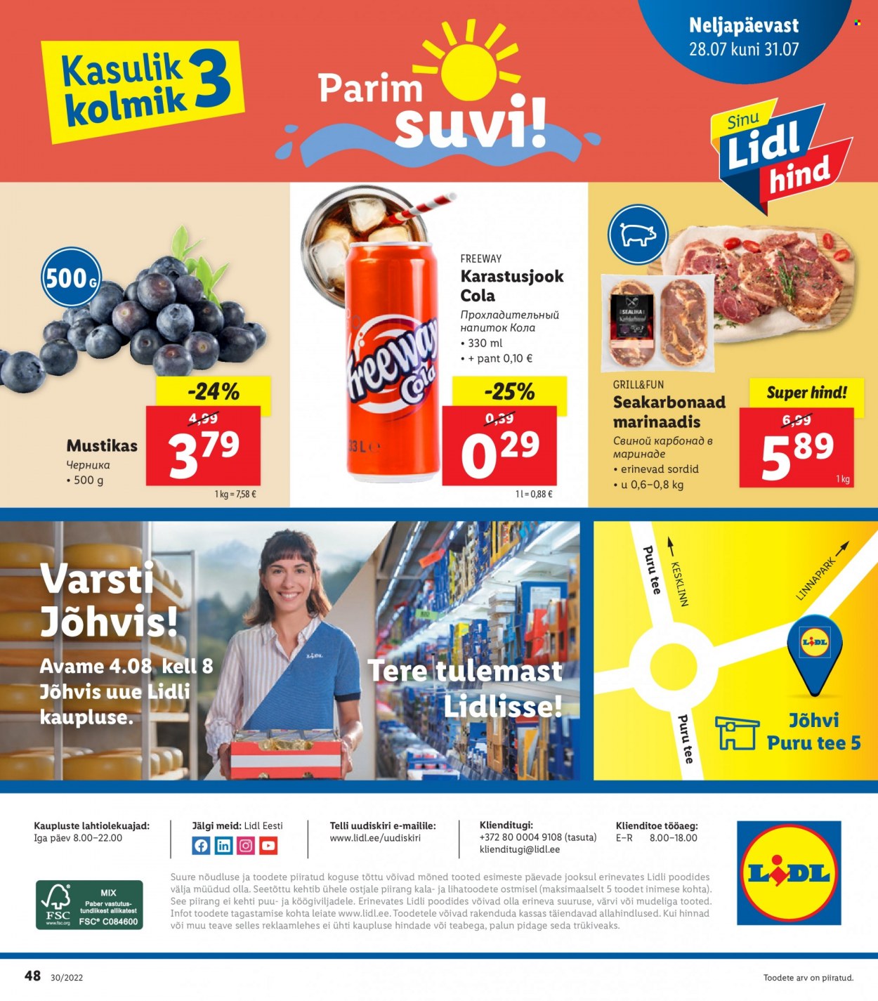 Lidl kliendileht - 25.07.2022 - 31.07.2022. Lehekülg 48