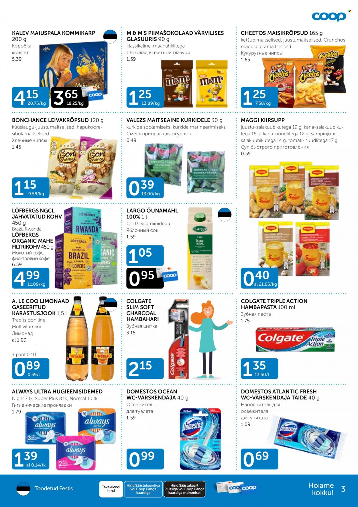 Coop kliendileht - 26.07.2022 - 01.08.2022. Lehekülg 3
