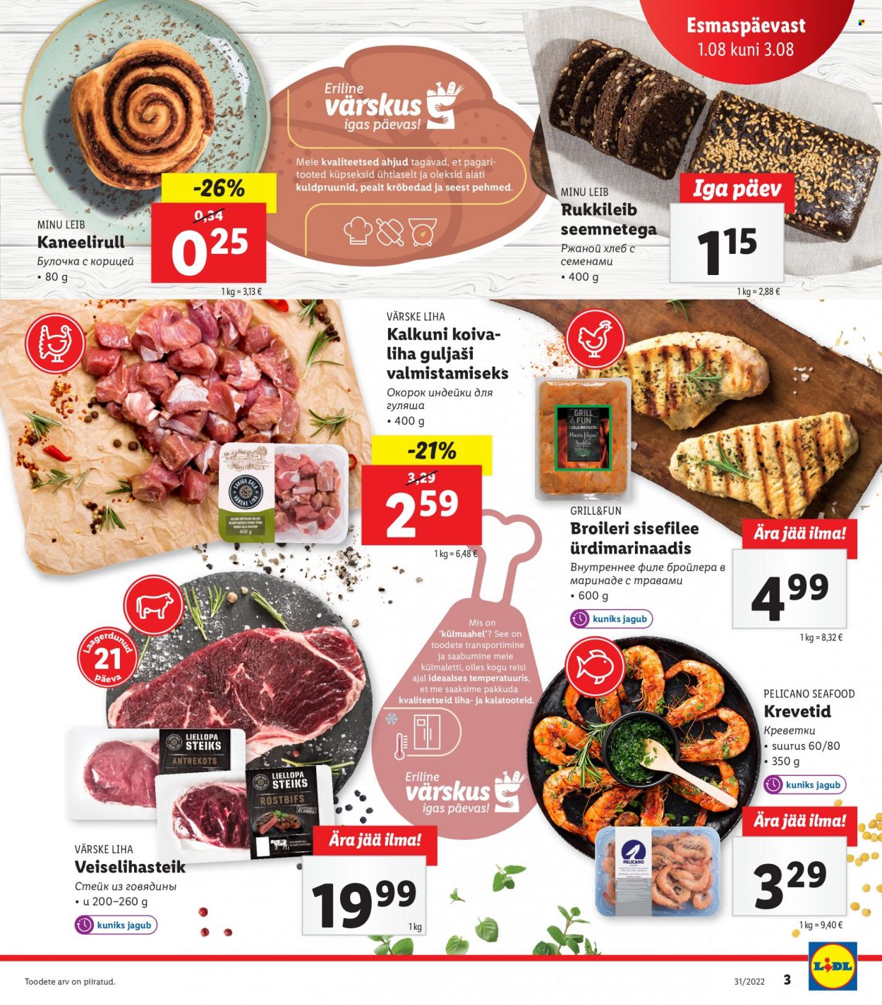 Lidl kliendileht - 01.08.2022 - 07.08.2022. Lehekülg 3