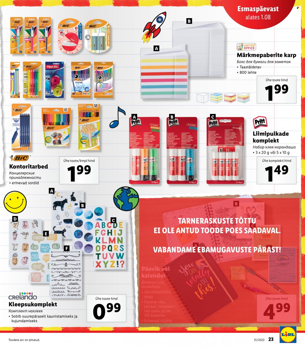 Lidl kliendileht - 01.08.2022 - 07.08.2022. Lehekülg 23