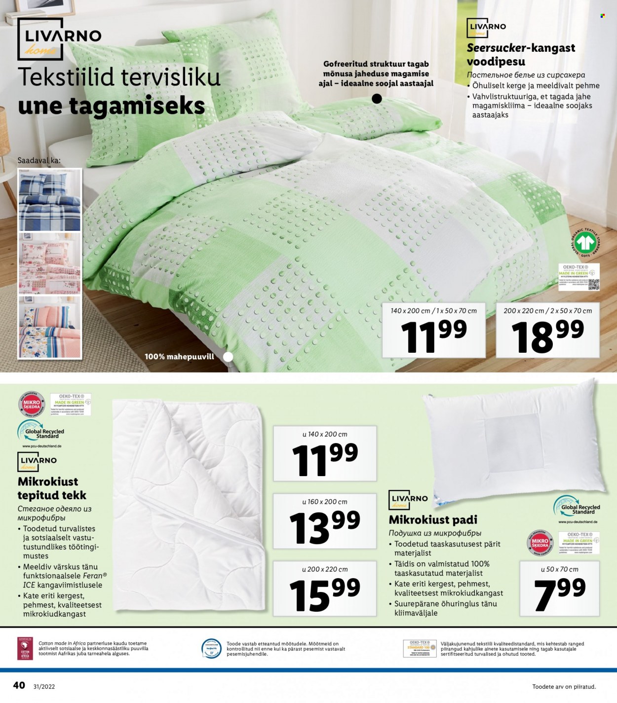 Lidl kliendileht - 01.08.2022 - 07.08.2022. Lehekülg 40