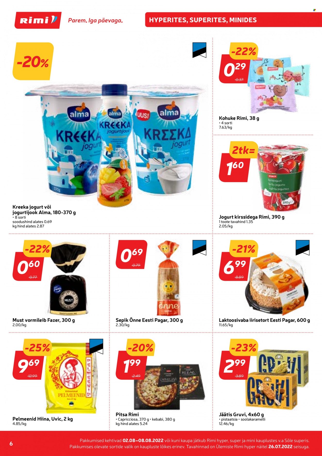 Rimi kliendileht - 02.08.2022 - 08.08.2022. Lehekülg 6