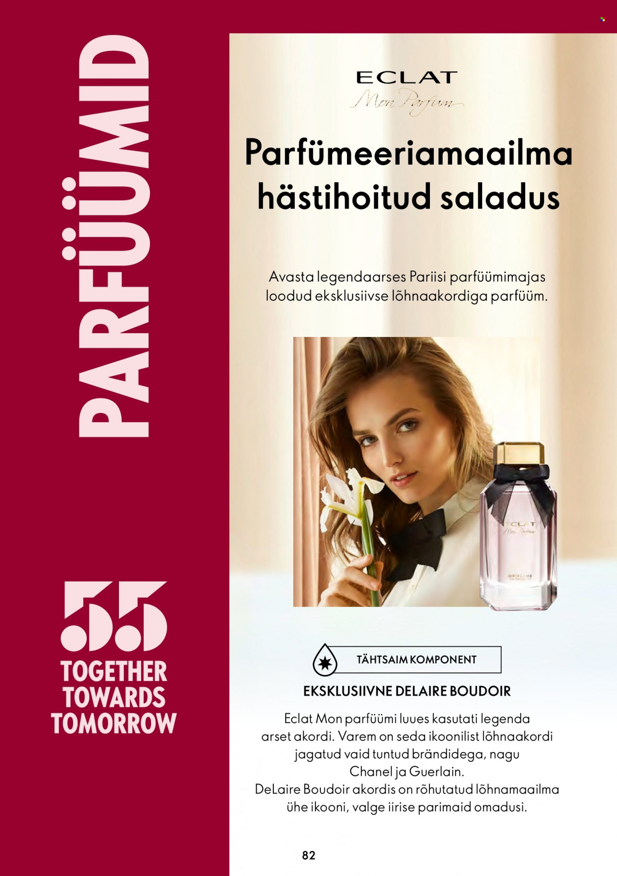 thumbnail - Kaupluse Oriflame kliendileht - 03.08.2022 - 23.08.2022 - soodustooted - Chanel, Eclat, parfüüm. Lehekülg 82.