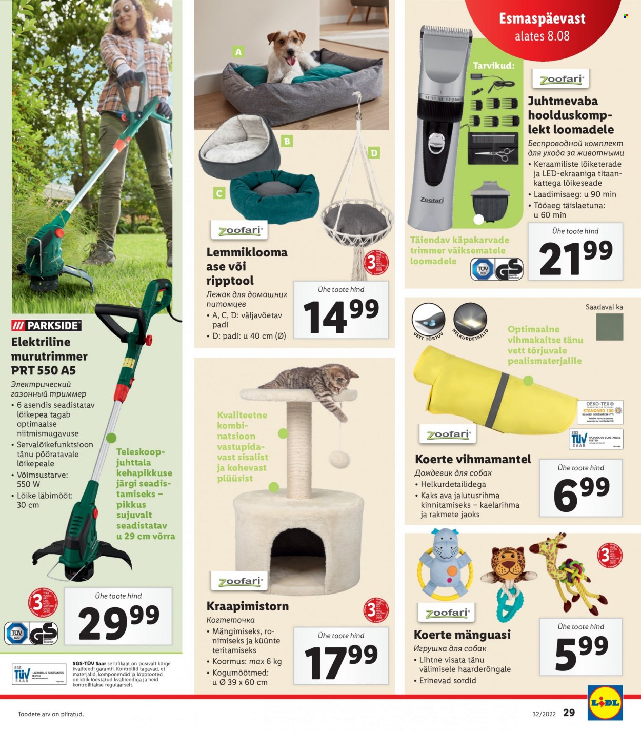 Lidl kliendileht - 08.08.2022 - 14.08.2022. Lehekülg 29