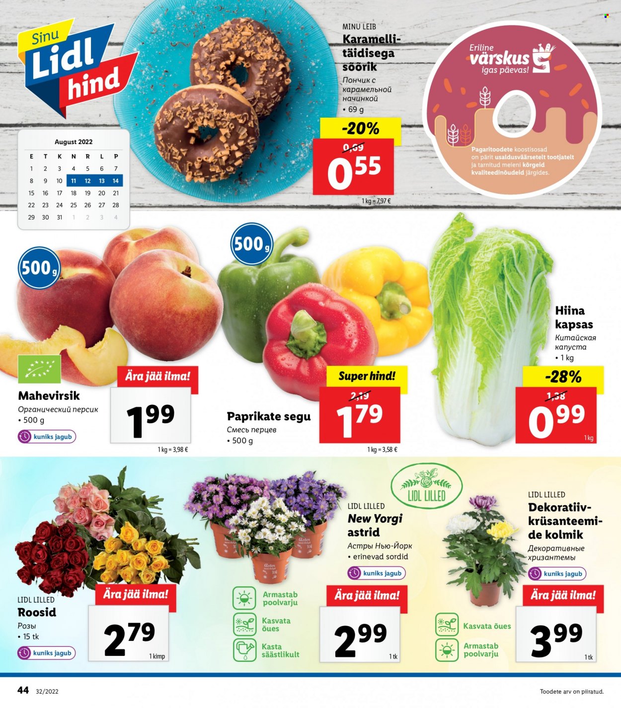 Lidl kliendileht - 08.08.2022 - 14.08.2022. Lehekülg 44
