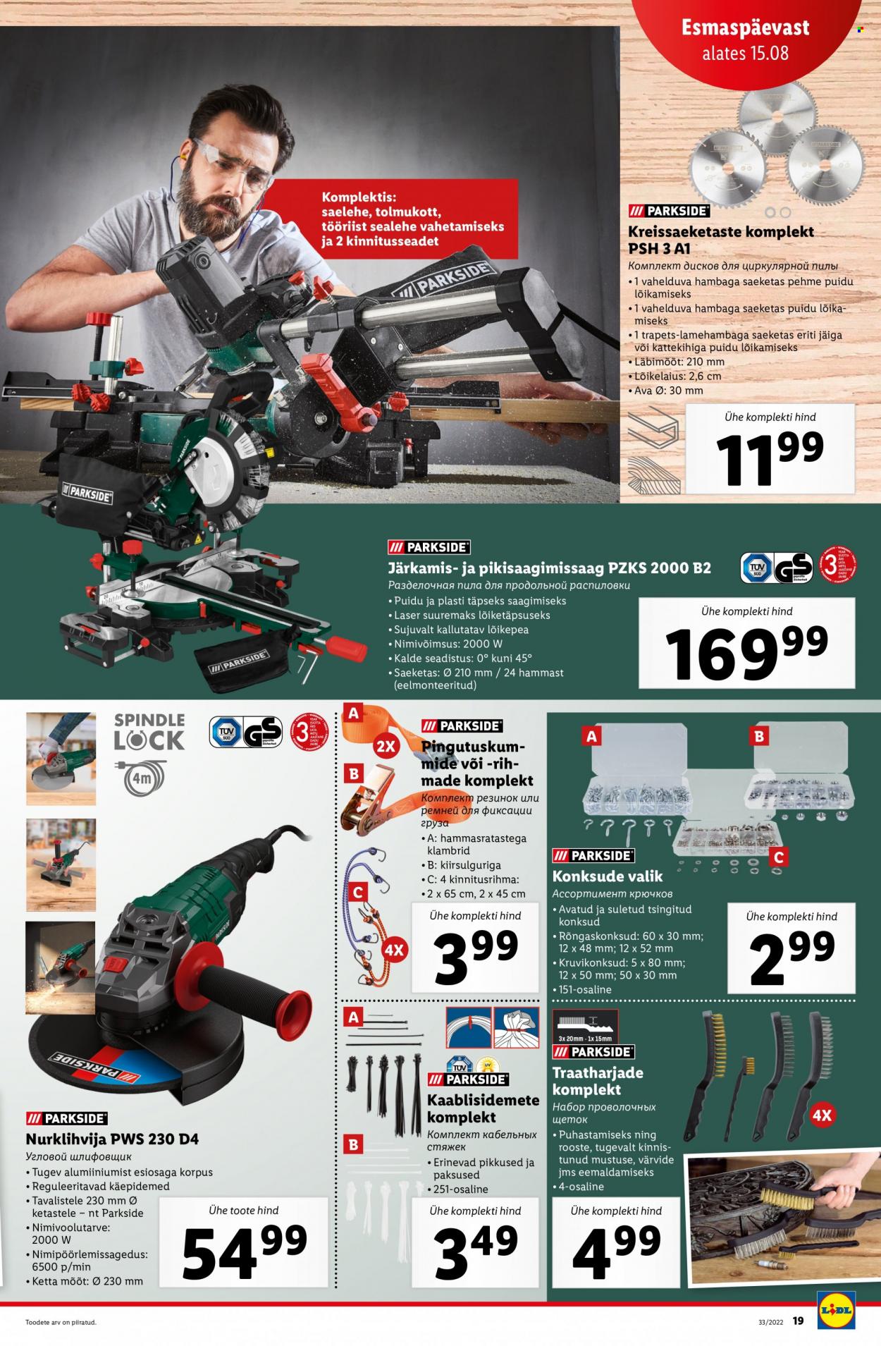 Lidl kliendileht - 15.08.2022 - 21.08.2022. Lehekülg 19
