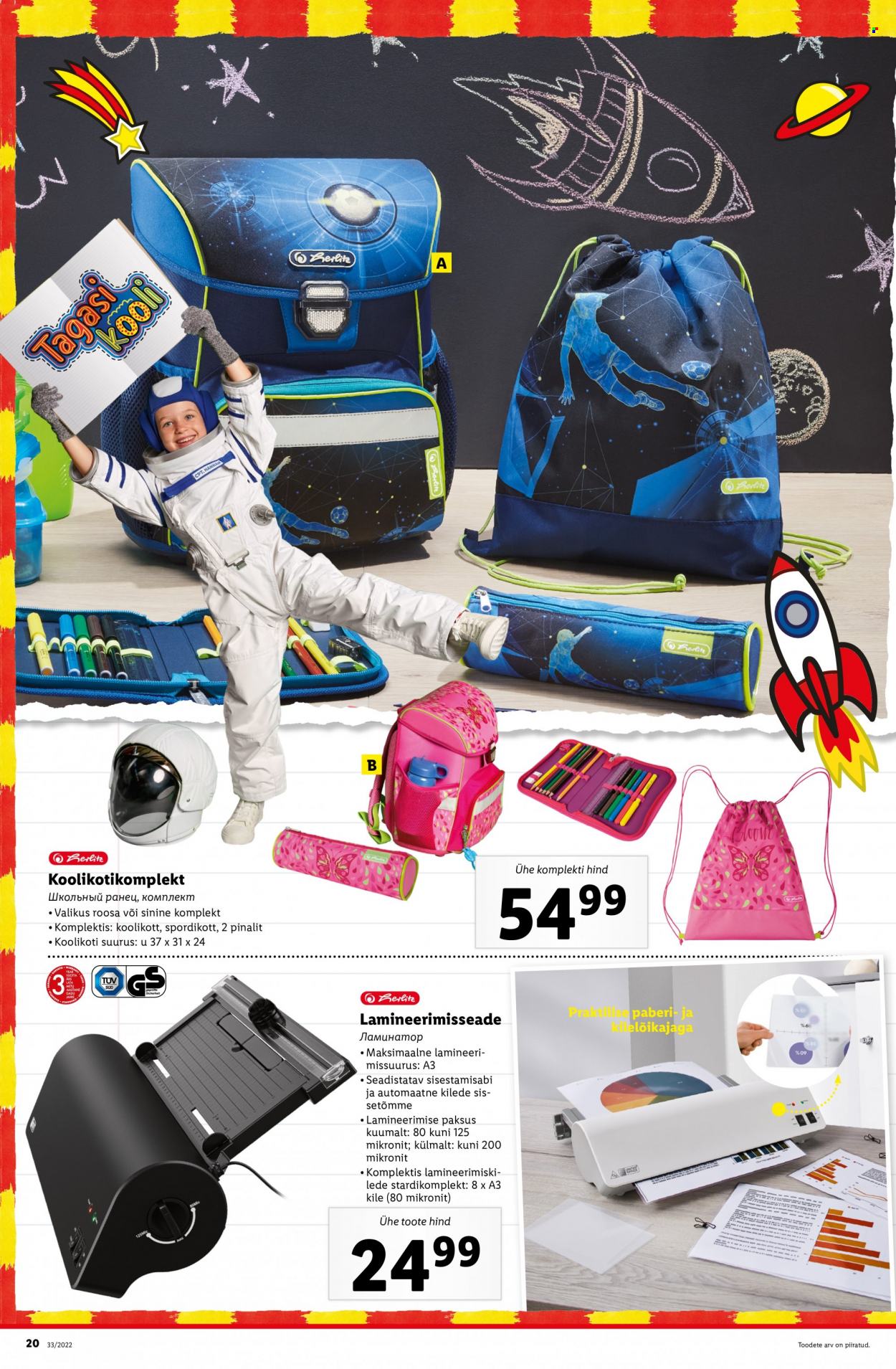 Lidl kliendileht - 15.08.2022 - 21.08.2022. Lehekülg 20