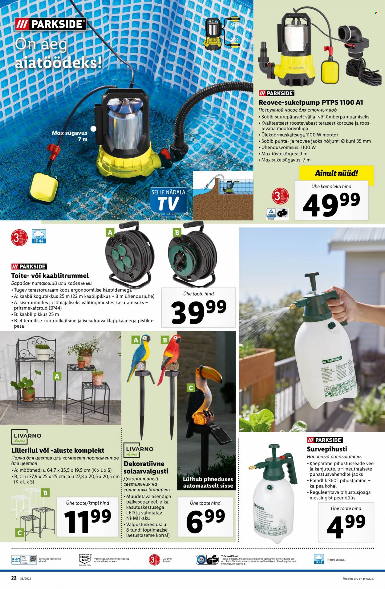 Lidl kliendileht - 15.08.2022 - 21.08.2022. Lehekülg 22