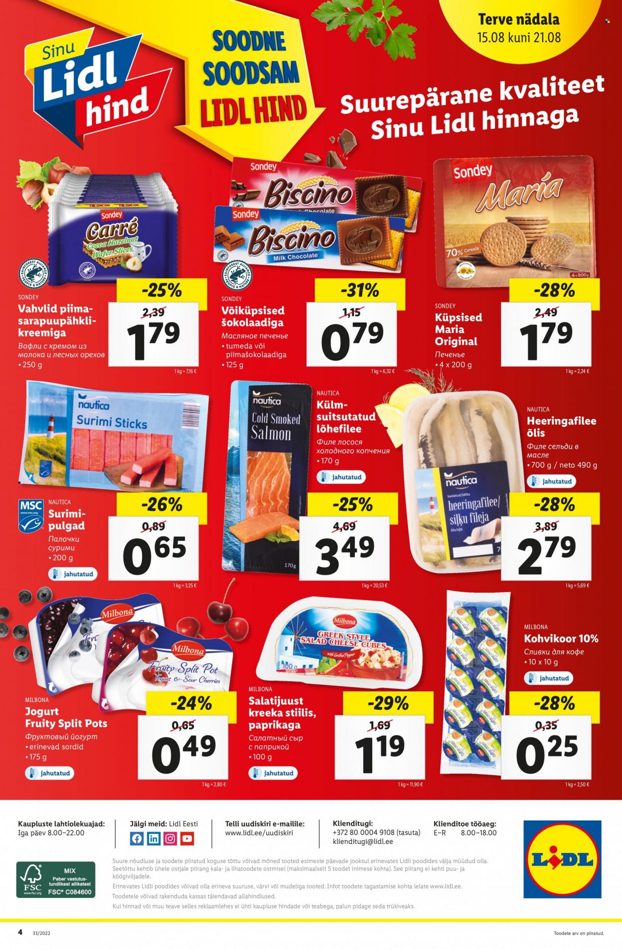 Lidl kliendileht - 15.08.2022 - 21.08.2022. Lehekülg 4