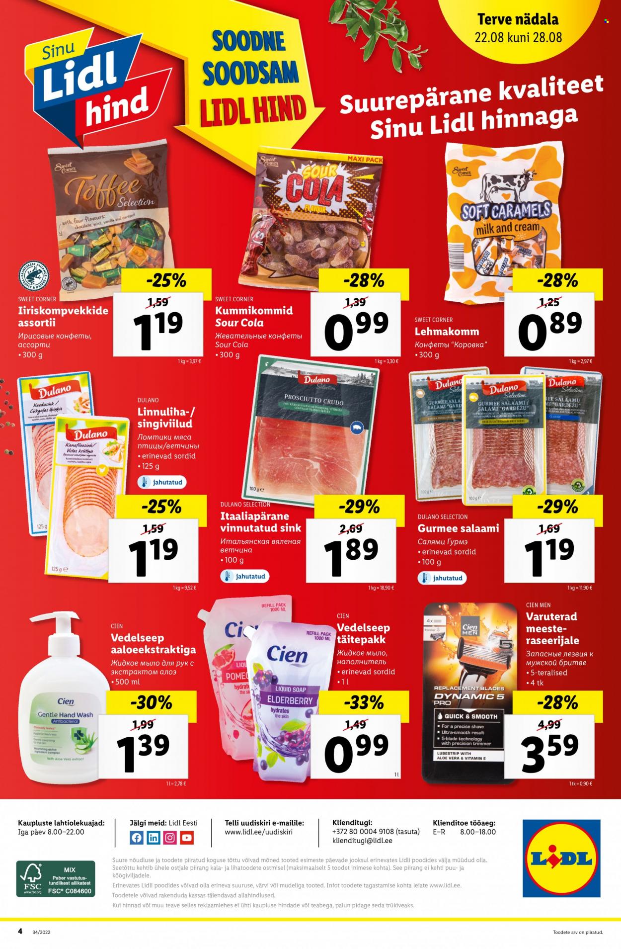 Lidl kliendileht - 22.08.2022 - 28.08.2022. Lehekülg 4