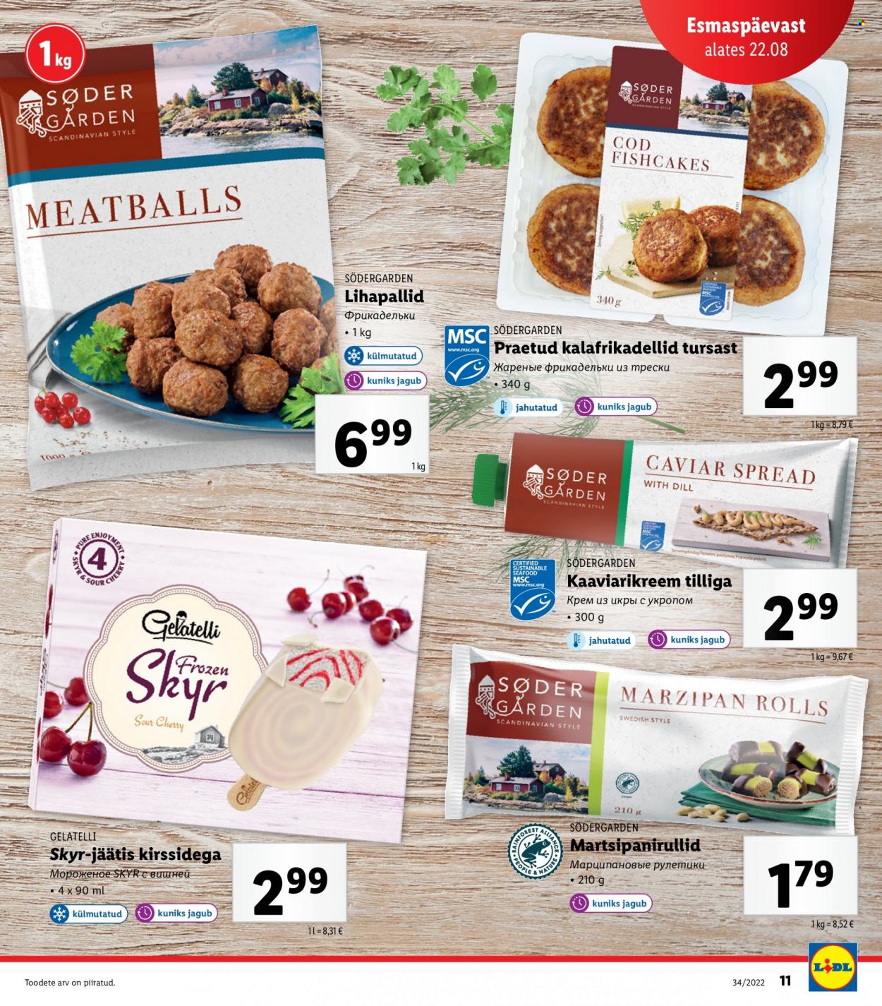 Lidl kliendileht - 22.08.2022 - 28.08.2022. Lehekülg 11