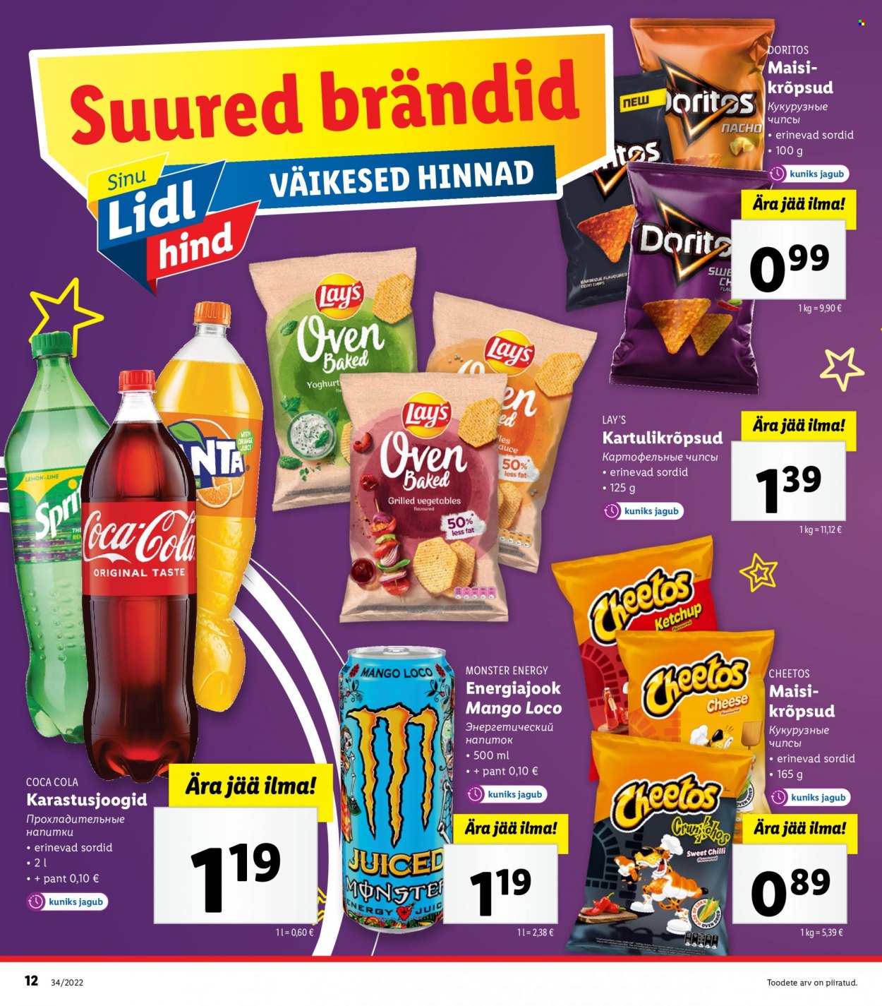 Lidl kliendileht - 22.08.2022 - 28.08.2022. Lehekülg 12
