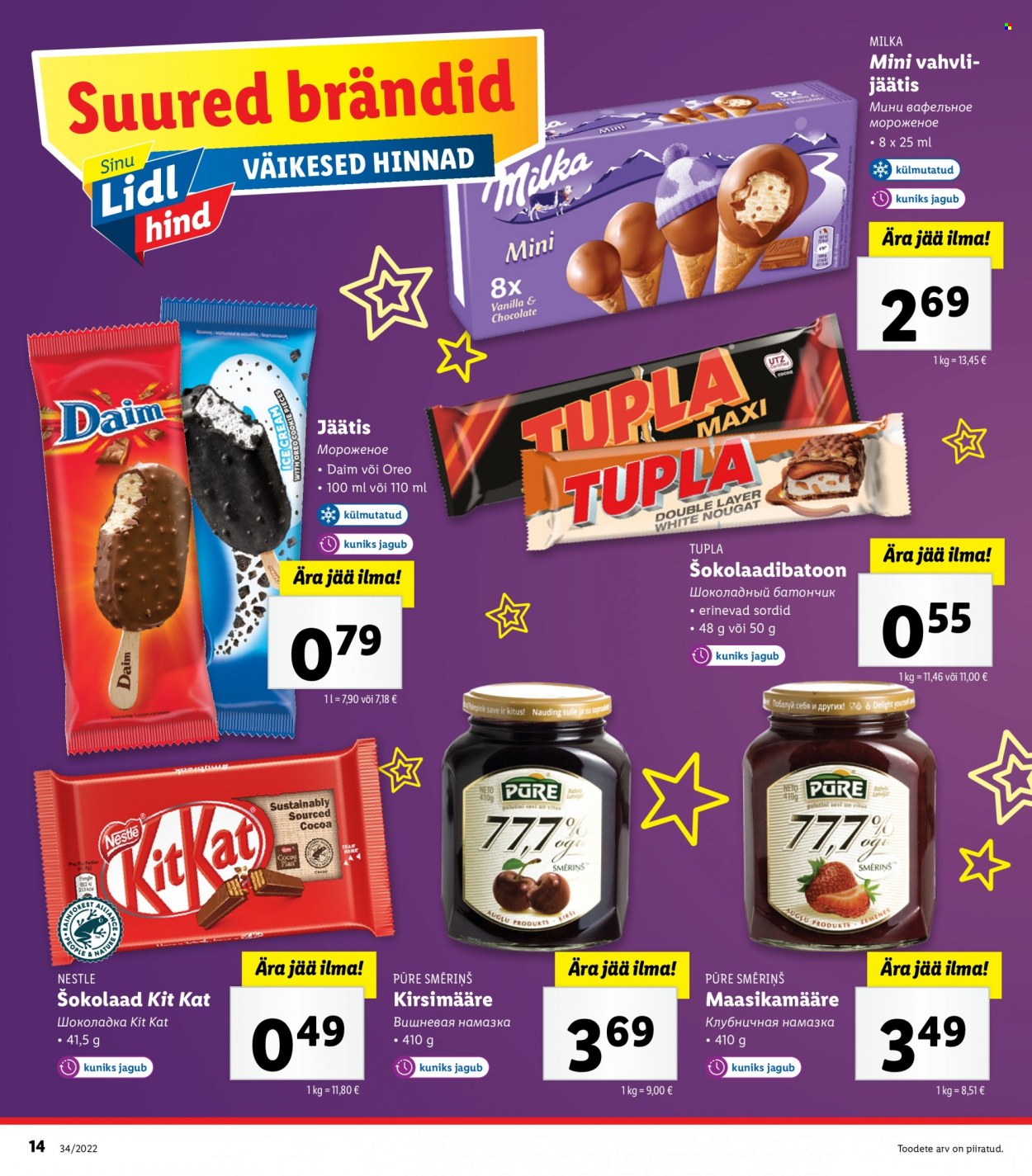 Lidl kliendileht - 22.08.2022 - 28.08.2022. Lehekülg 14