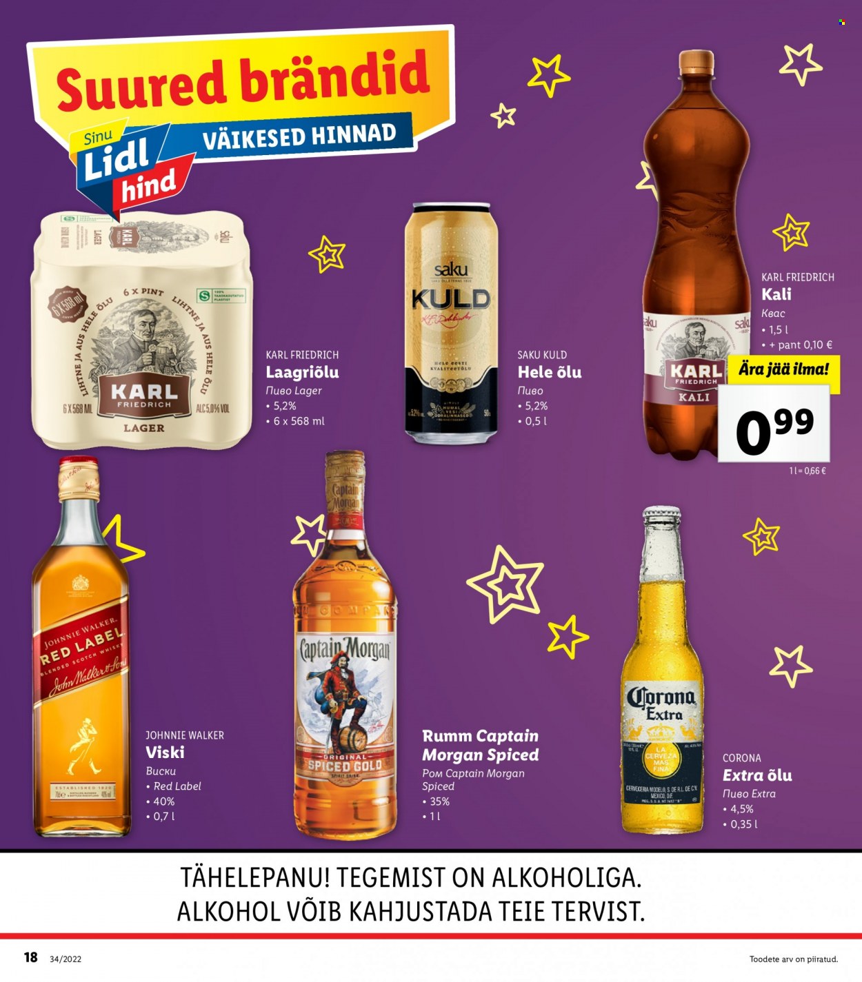 Lidl kliendileht - 22.08.2022 - 28.08.2022. Lehekülg 18