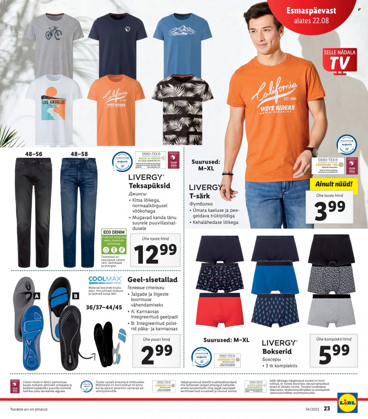 Lidl kliendileht - 22.08.2022 - 28.08.2022. Lehekülg 23