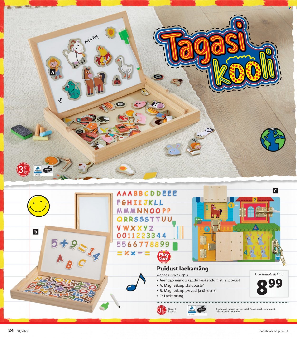 Lidl kliendileht - 22.08.2022 - 28.08.2022. Lehekülg 24