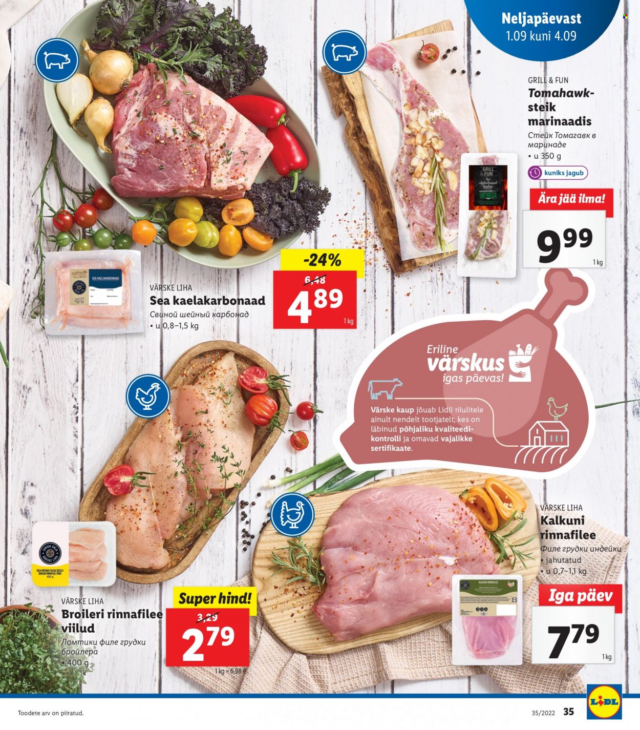 Lidl kliendileht - 29.08.2022 - 04.09.2022. Lehekülg 35
