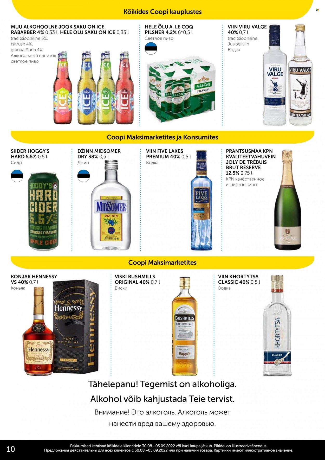 Coop kliendileht - 30.08.2022 - 05.09.2022. Lehekülg 10