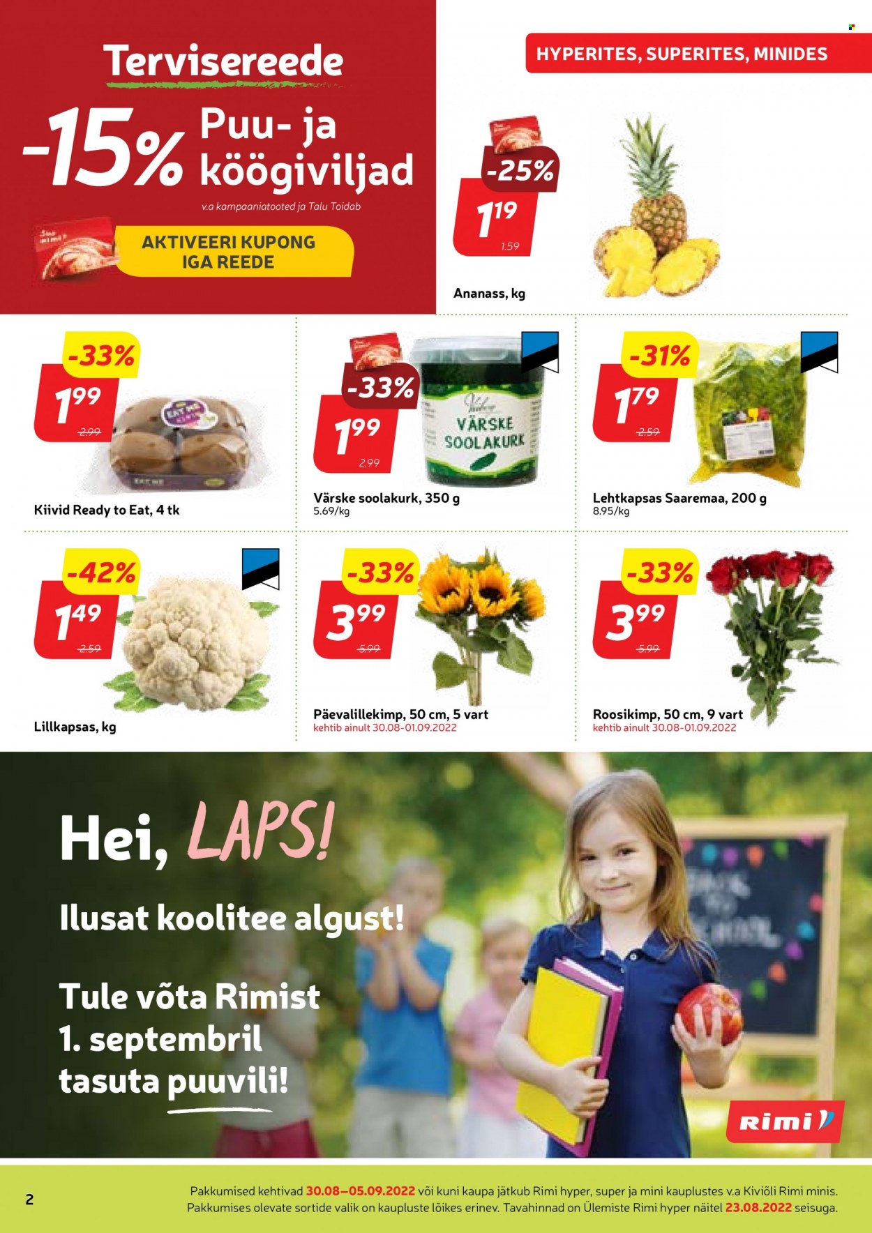 Rimi kliendileht - 30.08.2022 - 05.09.2022. Lehekülg 2