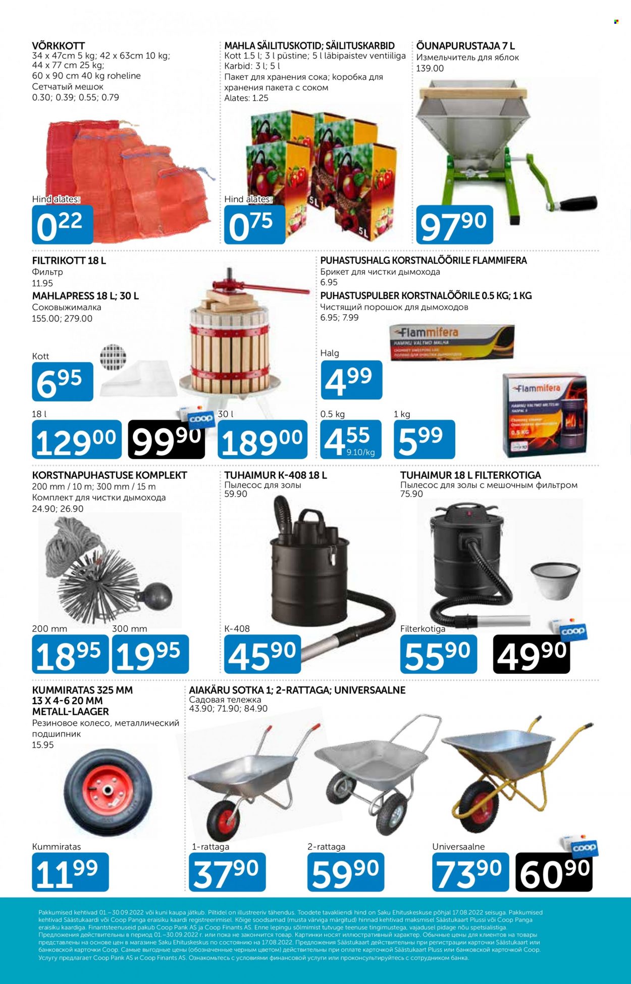 Coop kliendileht - 01.09.2022 - 30.09.2022. Lehekülg 8