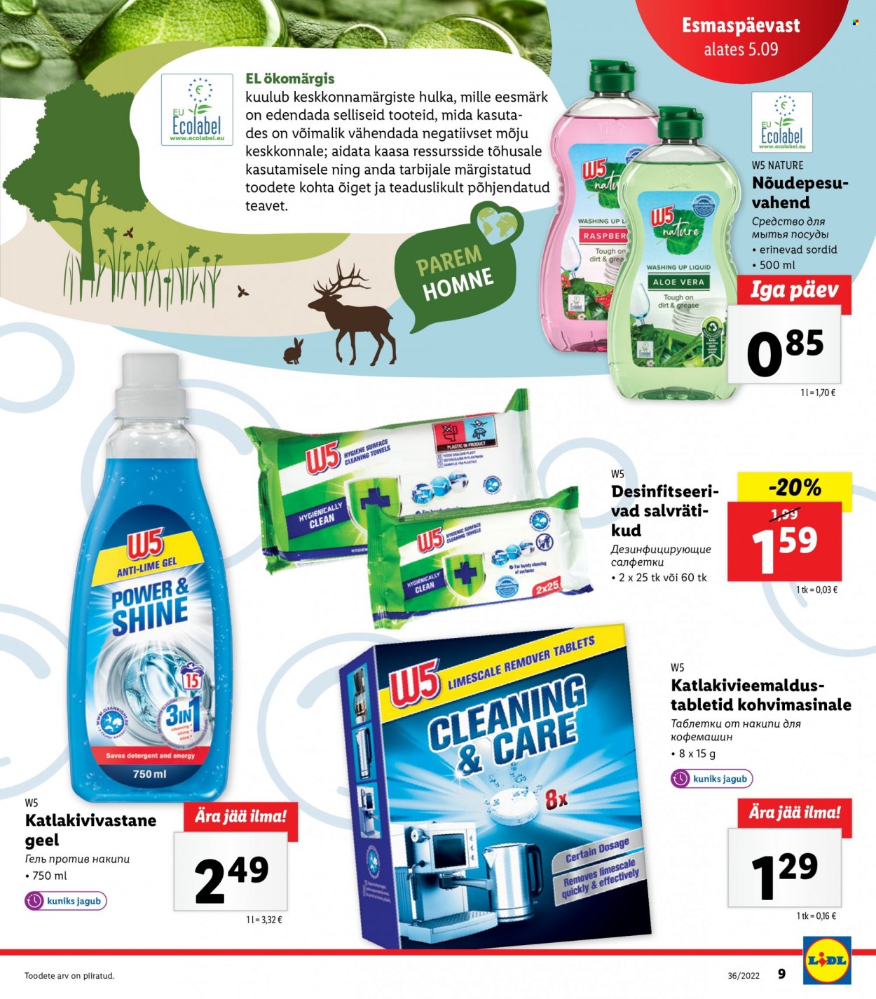 Lidl kliendileht - 05.09.2022 - 11.09.2022. Lehekülg 9