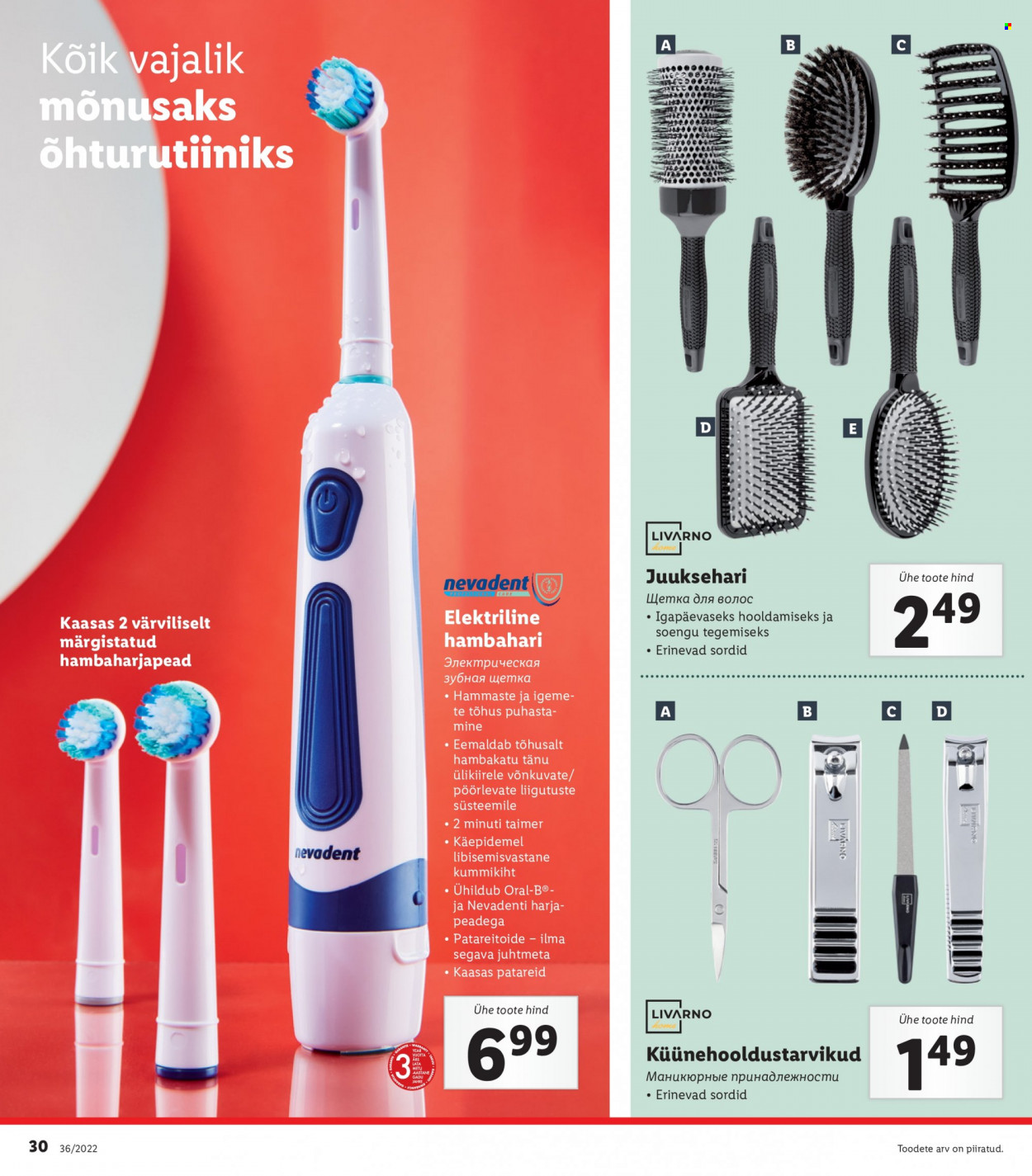 Lidl kliendileht - 05.09.2022 - 11.09.2022. Lehekülg 30