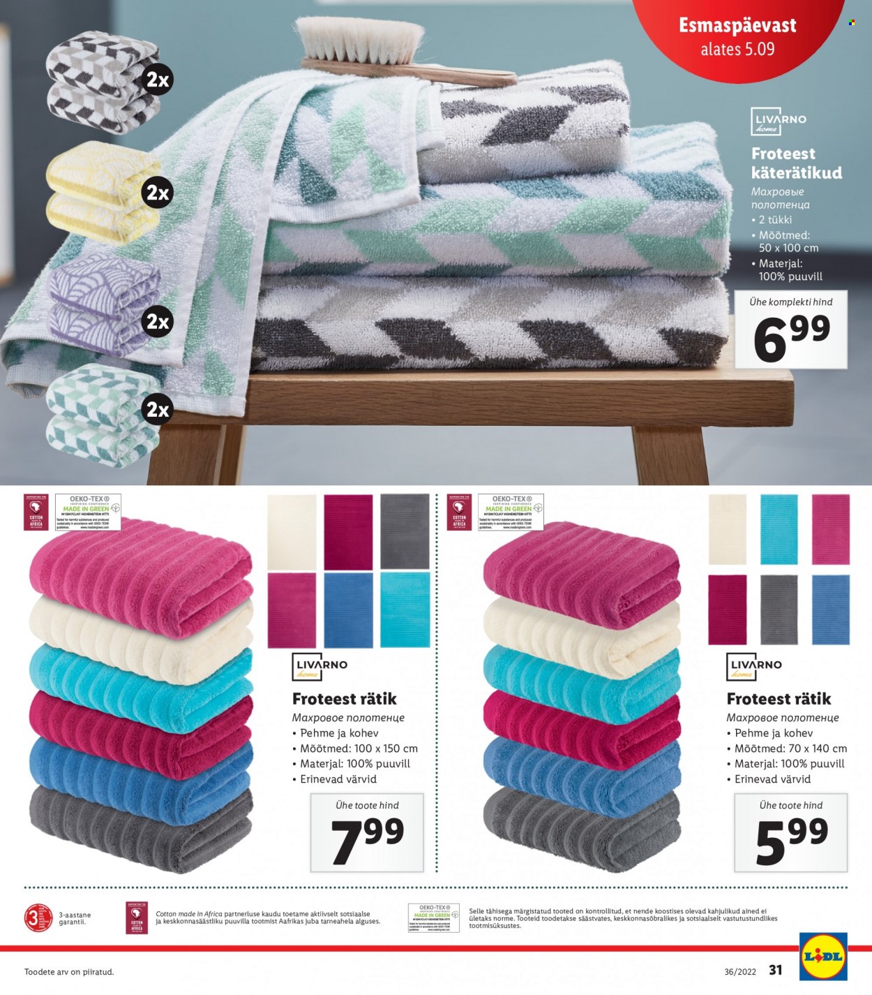 Lidl kliendileht - 05.09.2022 - 11.09.2022. Lehekülg 31