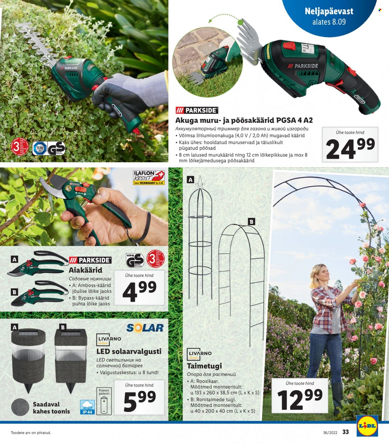 Lidl kliendileht - 05.09.2022 - 11.09.2022. Lehekülg 33