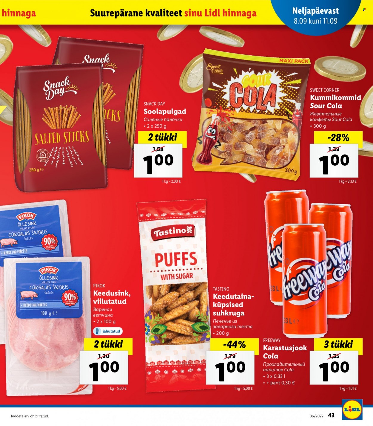 Lidl kliendileht - 05.09.2022 - 11.09.2022. Lehekülg 43