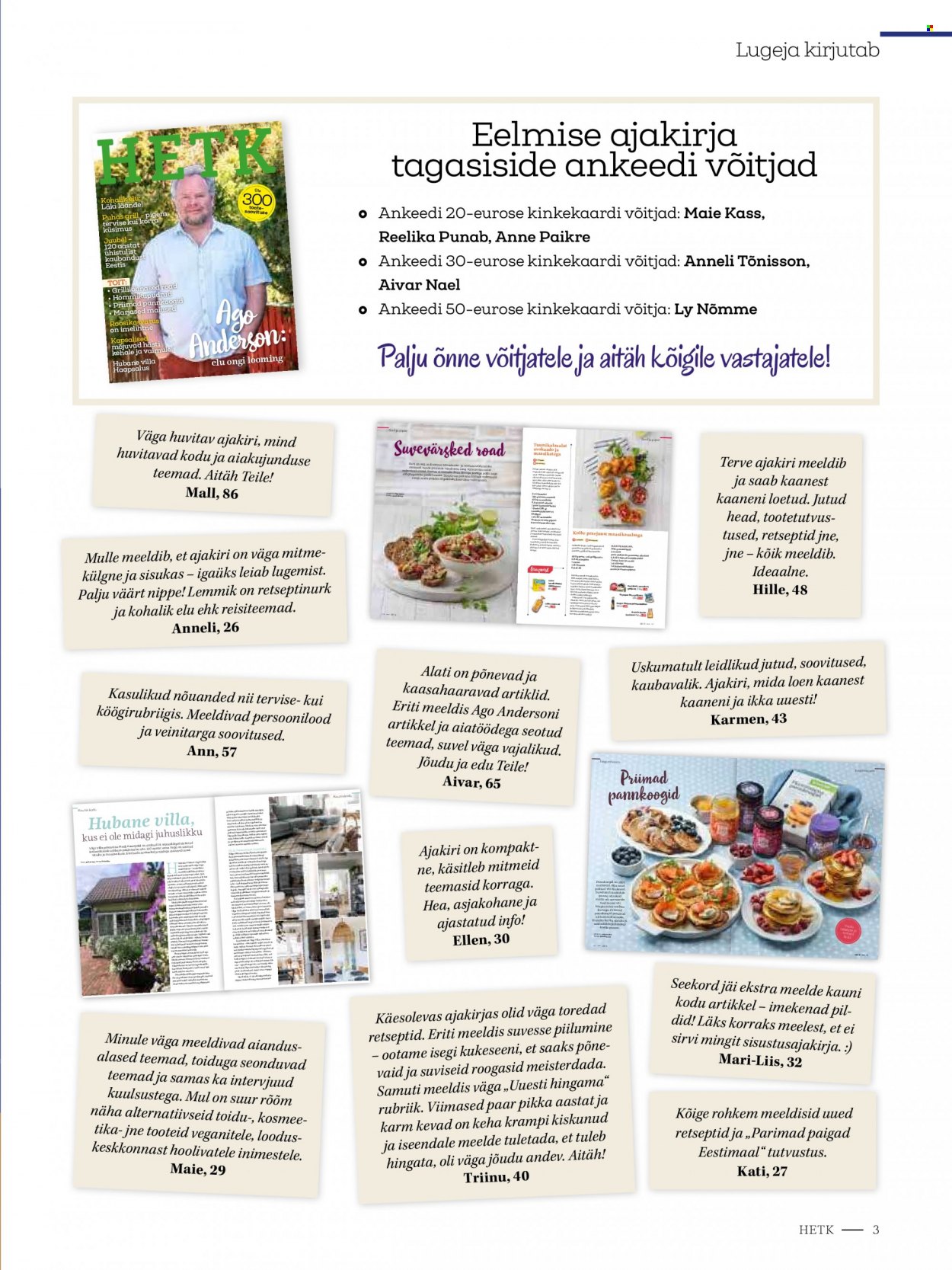 Coop kliendileht - 07.09.2022 - 30.11.2022. Lehekülg 3