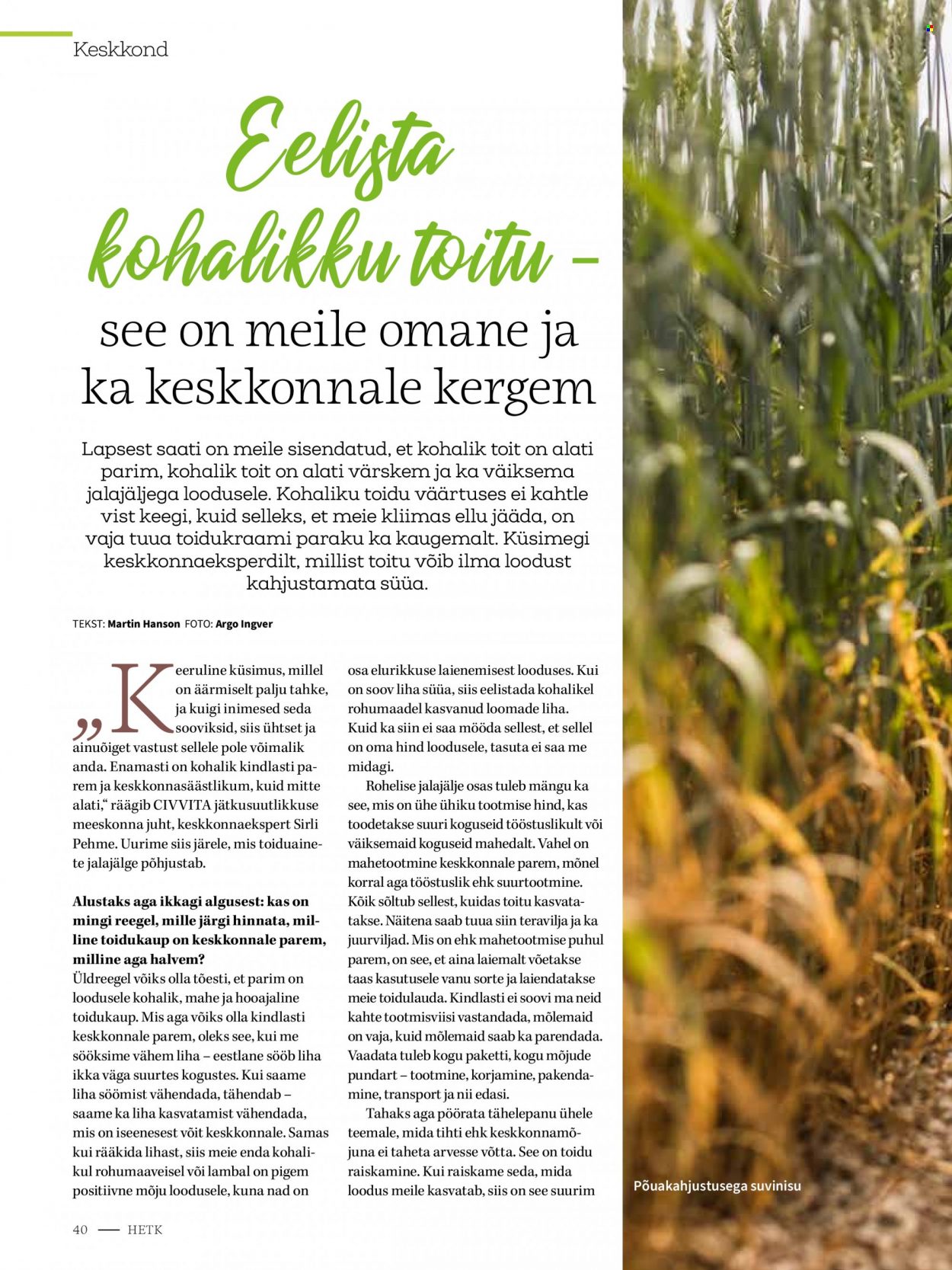 Coop kliendileht - 07.09.2022 - 30.11.2022. Lehekülg 40