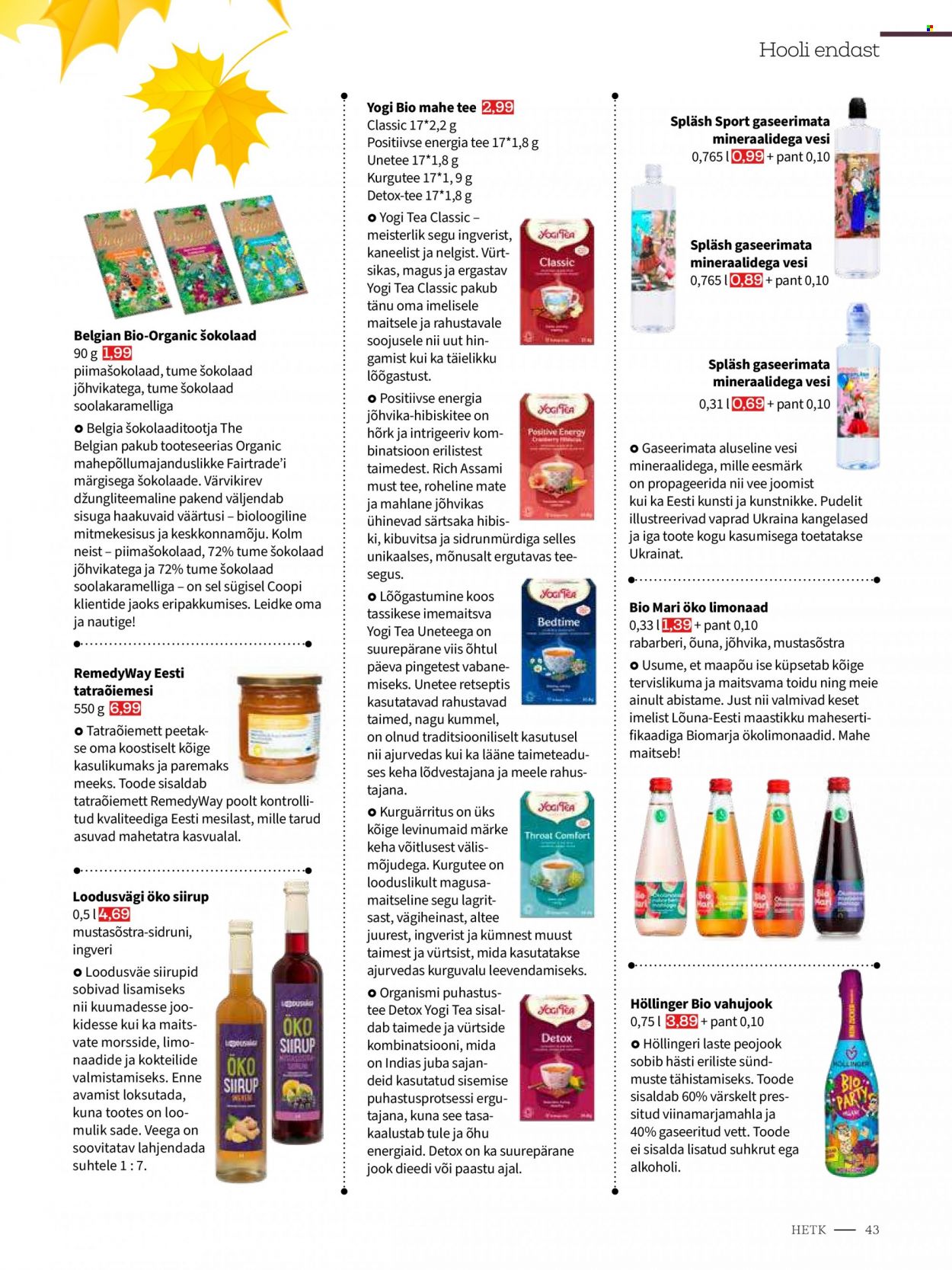 Coop kliendileht - 07.09.2022 - 30.11.2022. Lehekülg 43