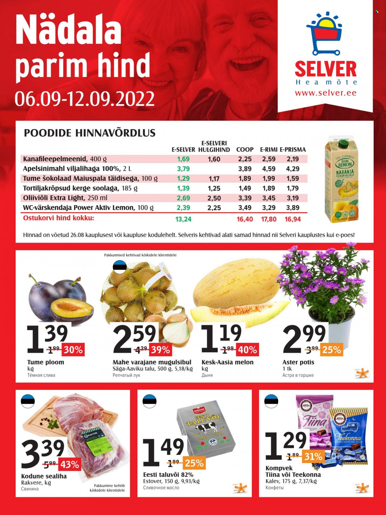 Selver kliendileht - 06.09.2022 - 12.09.2022. Lehekülg 1
