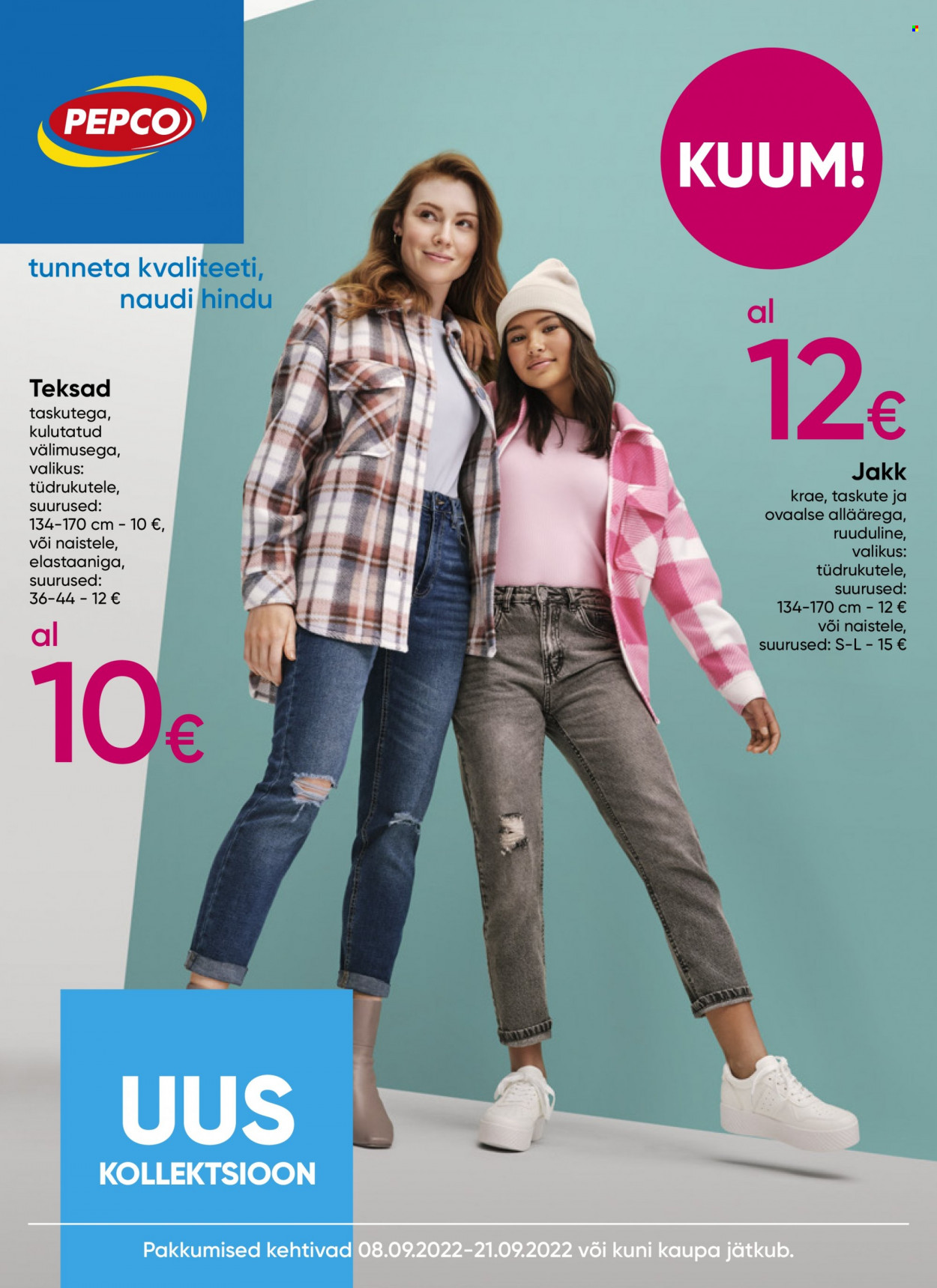 Pepco kliendileht - 08.09.2022 - 21.09.2022. Lehekülg 1