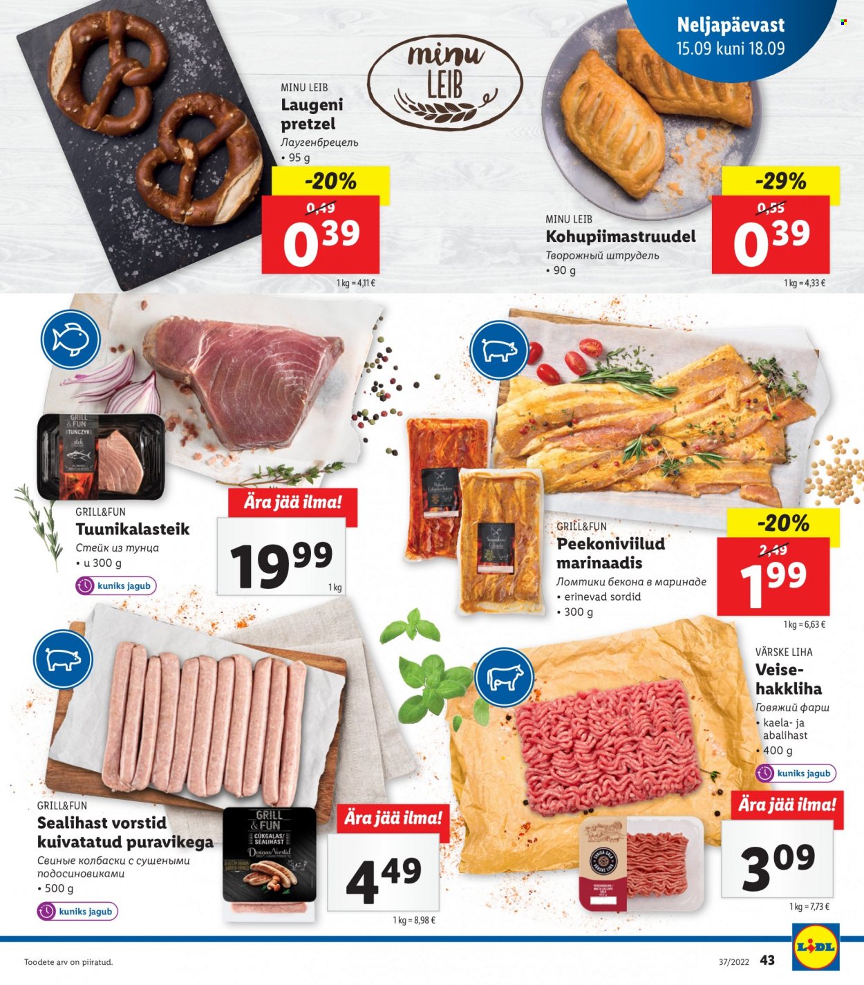 Lidl kliendileht - 12.09.2022 - 18.09.2022. Lehekülg 43
