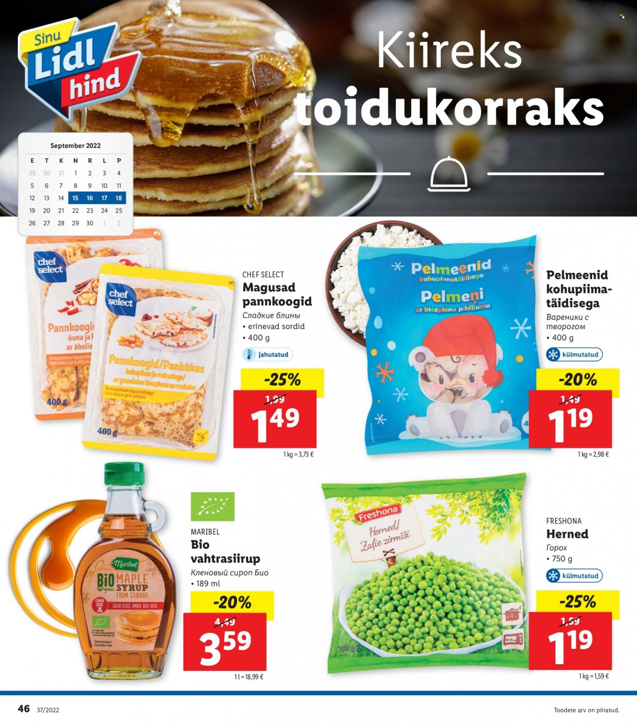 Lidl kliendileht - 12.09.2022 - 18.09.2022. Lehekülg 46