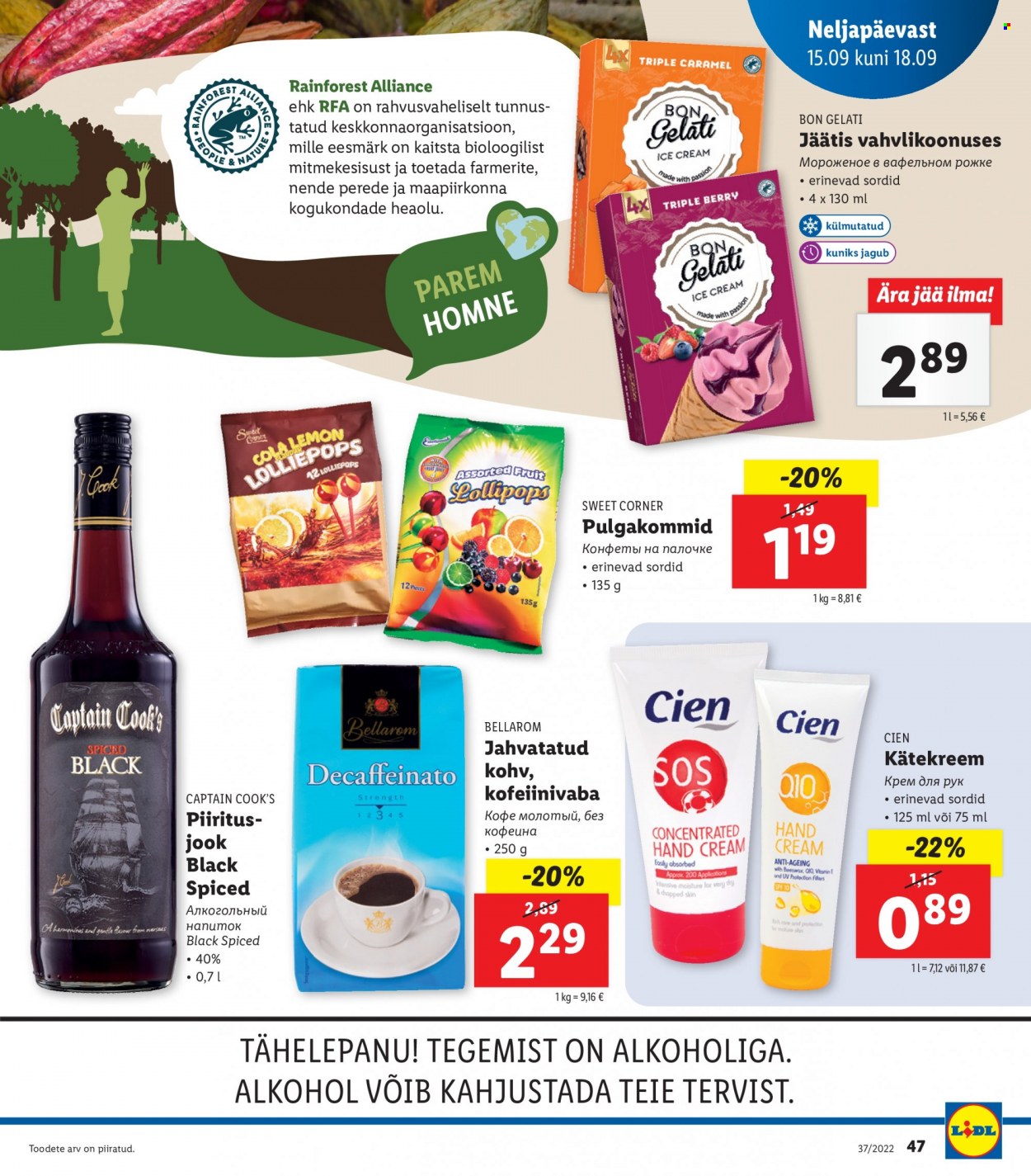 Lidl kliendileht - 12.09.2022 - 18.09.2022. Lehekülg 47