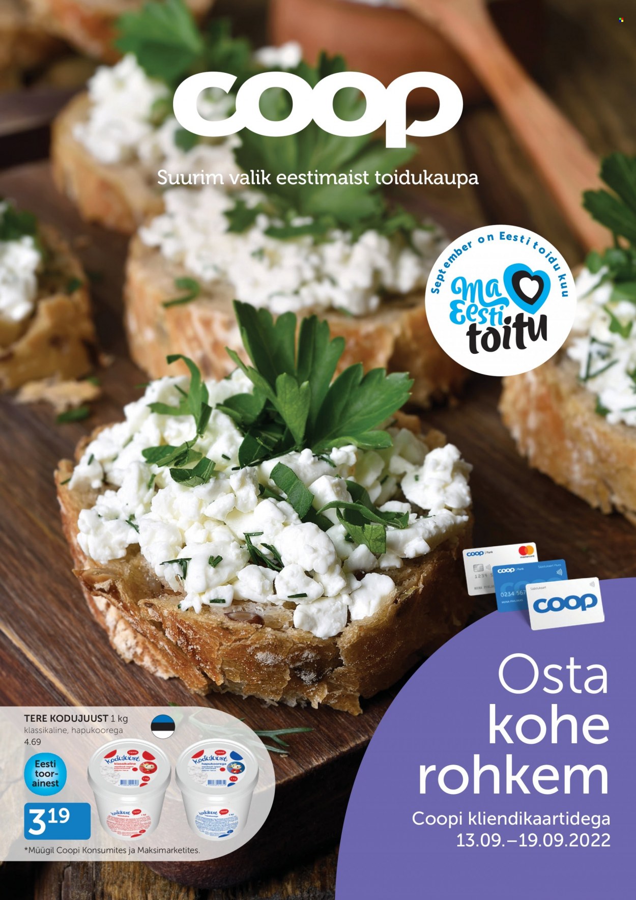 Coop kliendileht - 13.09.2022 - 19.09.2022. Lehekülg 1
