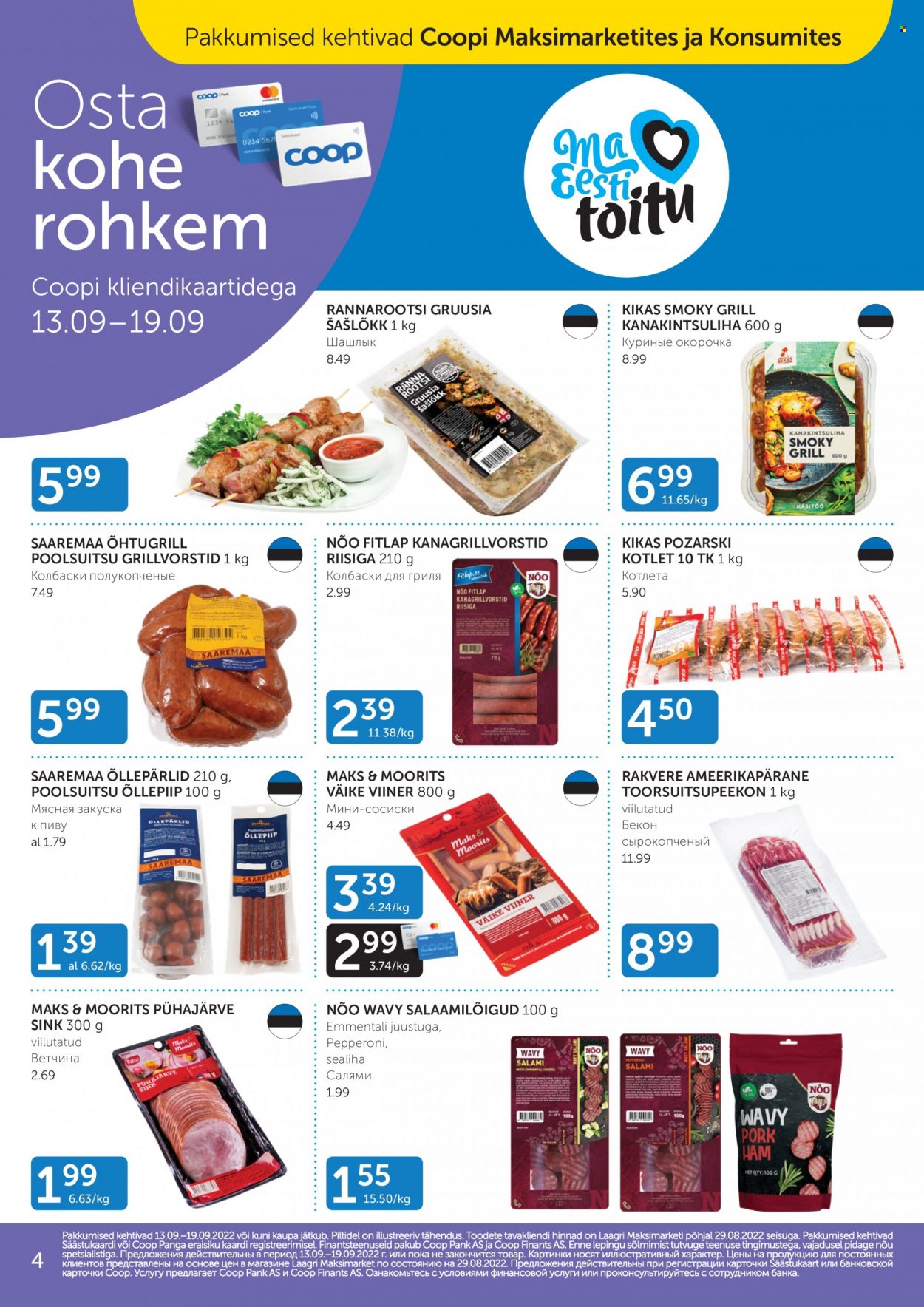 Coop kliendileht - 13.09.2022 - 19.09.2022. Lehekülg 4