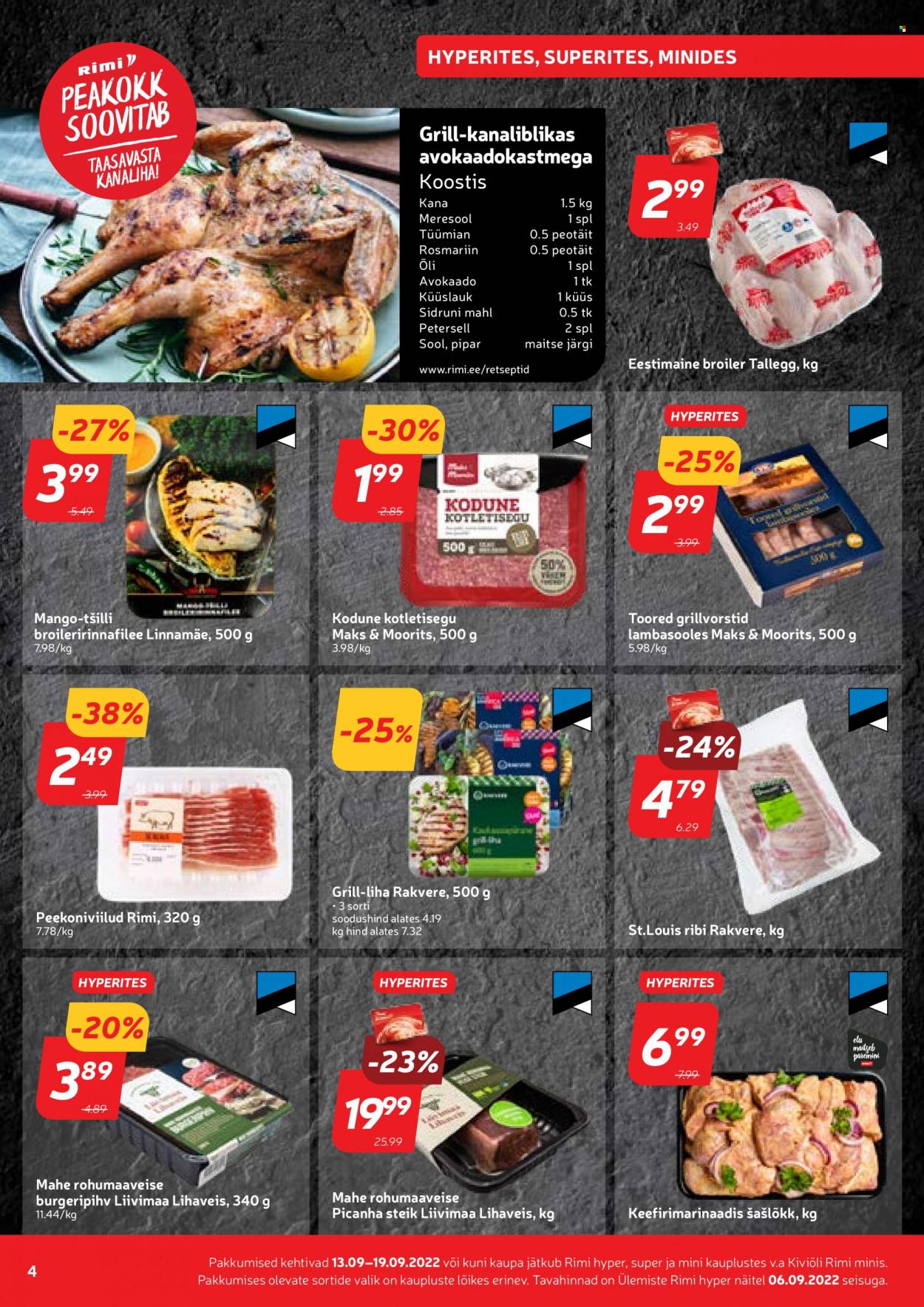 Rimi kliendileht - 13.09.2022 - 19.09.2022. Lehekülg 4