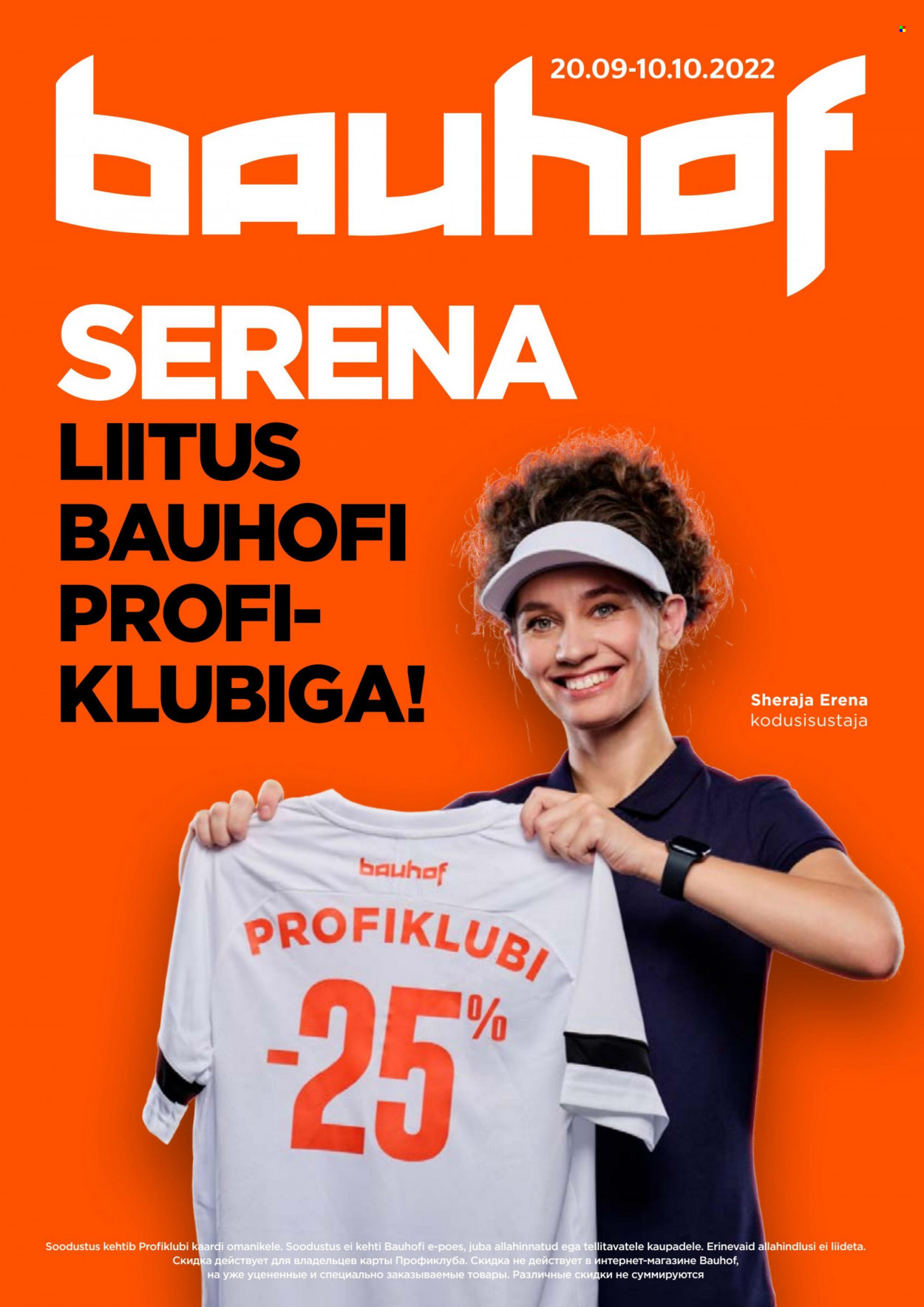 Bauhof kliendileht - 20.09.2022 - 10.10.2022. Lehekülg 1