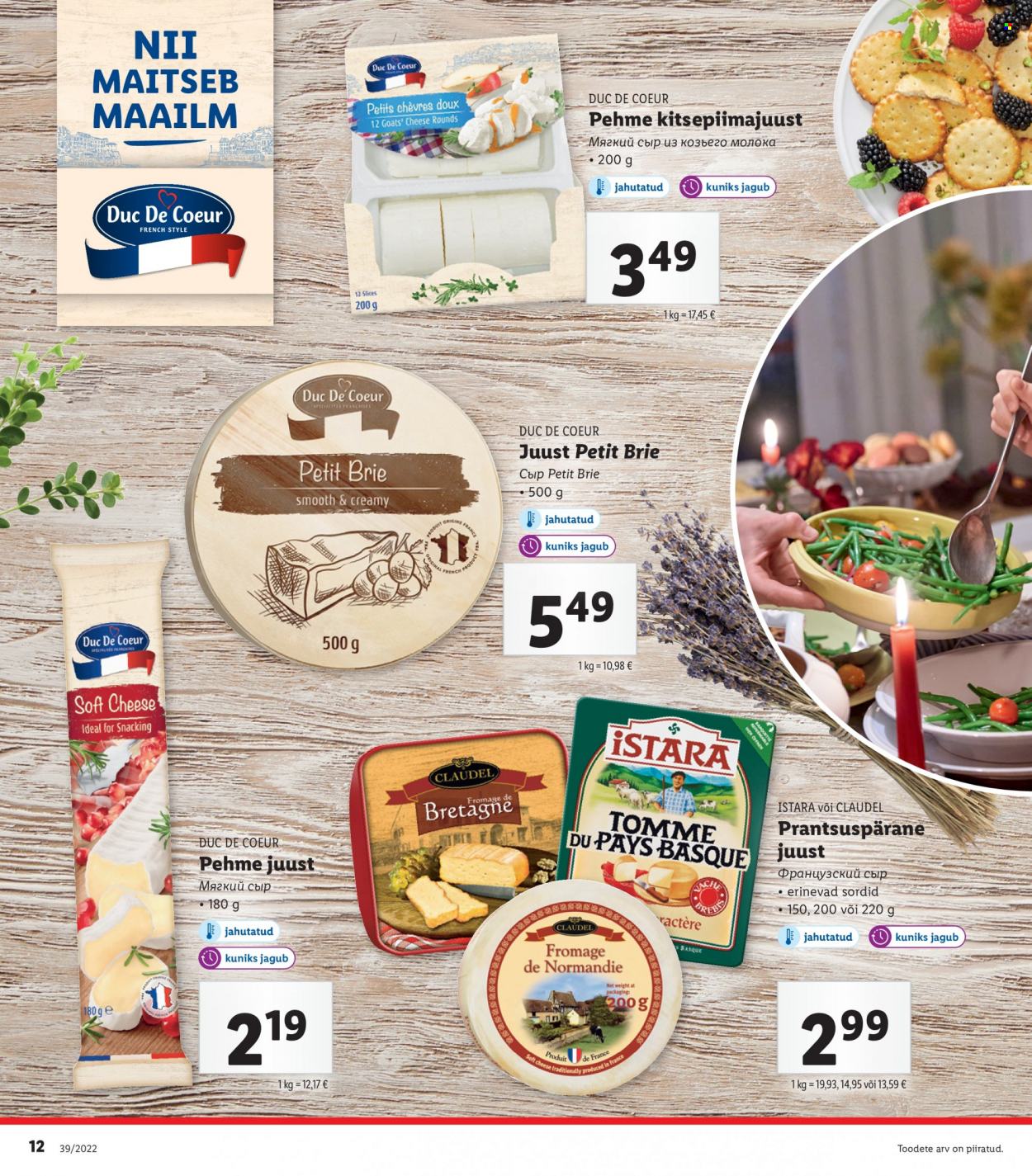 Lidl kliendileht - 26.09.2022 - 01.10.2022. Lehekülg 12