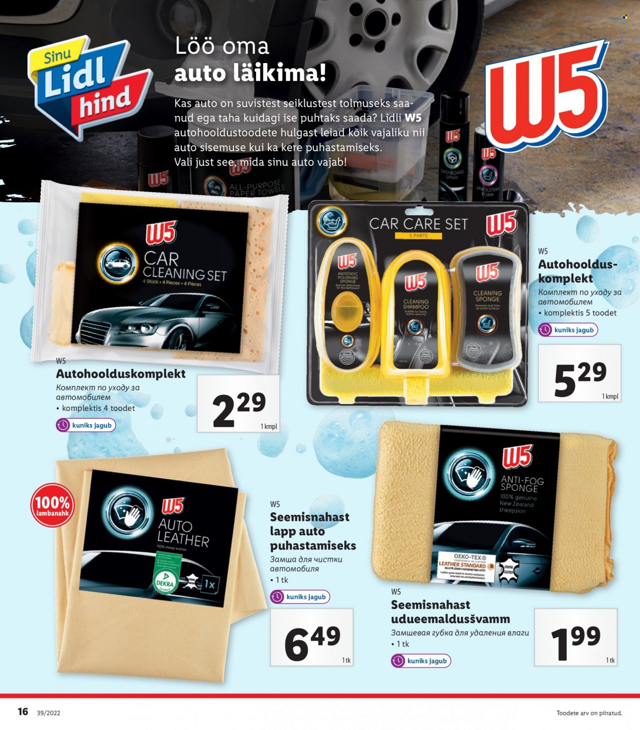 Lidl kliendileht - 26.09.2022 - 01.10.2022. Lehekülg 16